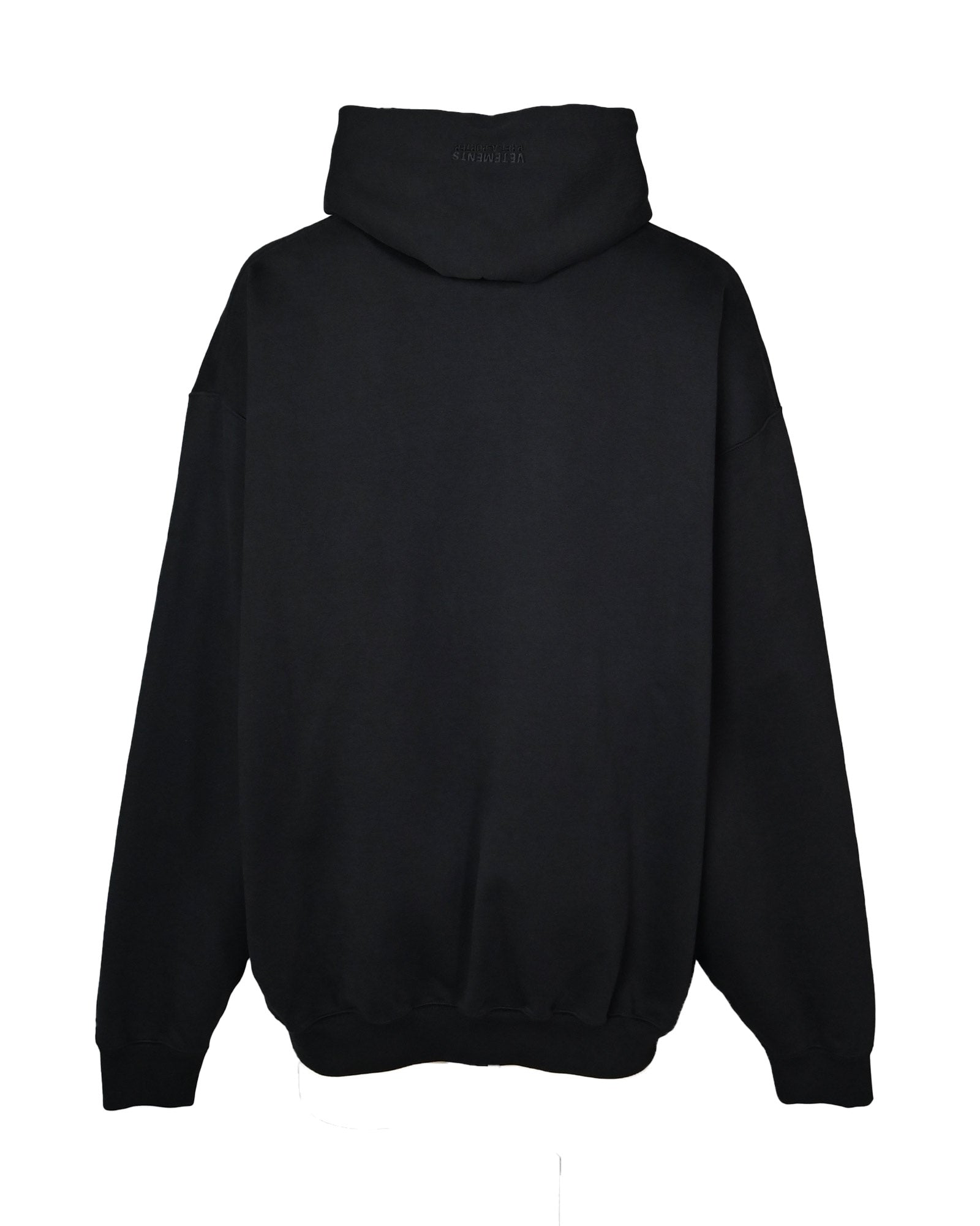 VETEMENTS・Vetements -  LOGO OVERSIZED HOODIE / BLACK