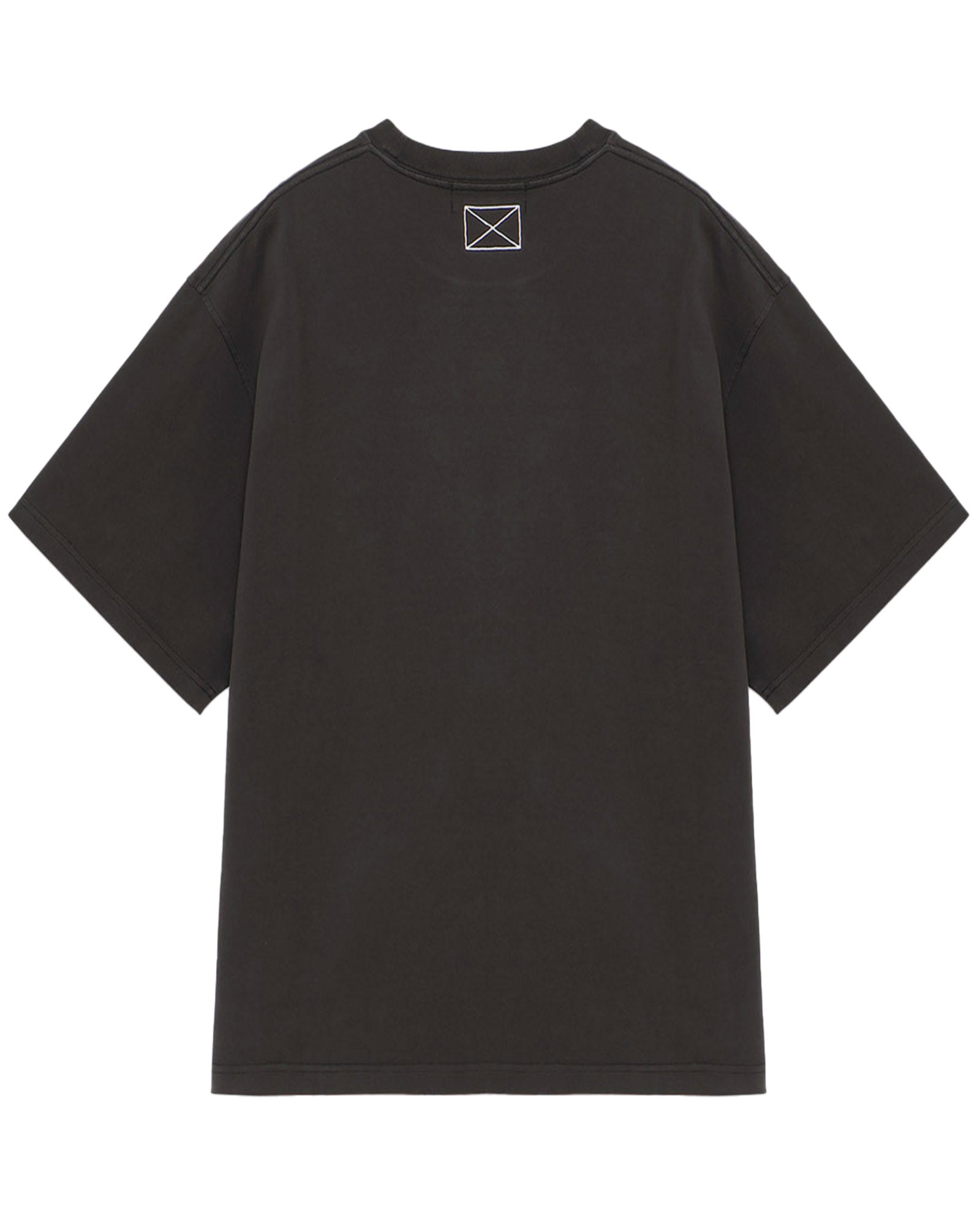 MLVINCE・メルヴィンス - トップス NOISE LOGO BIG TEE / WASHED BLACK