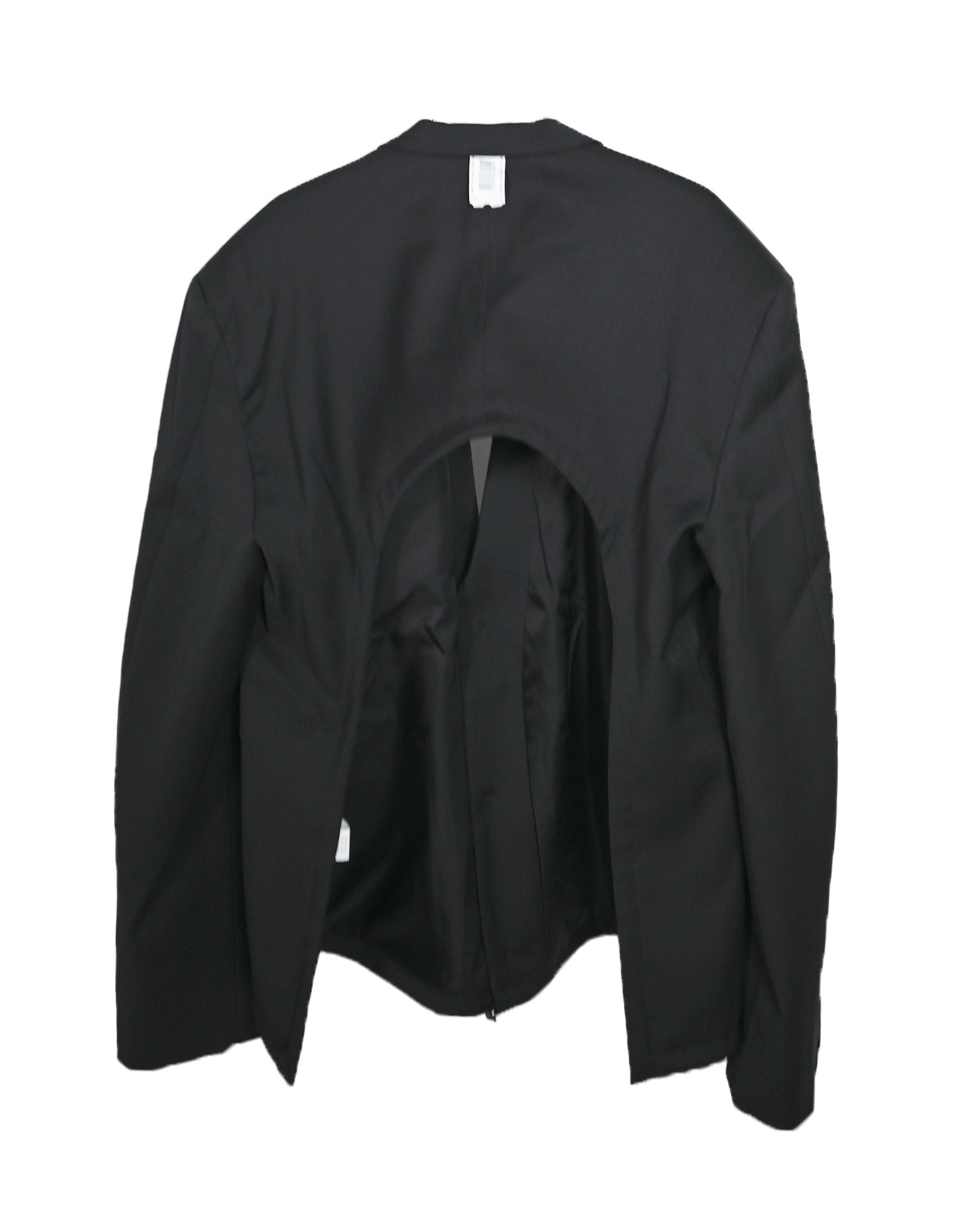 PROTOTYPES・プロトタイプス - ジャケット OPEN BACK TAILORED JACKET / BLACK