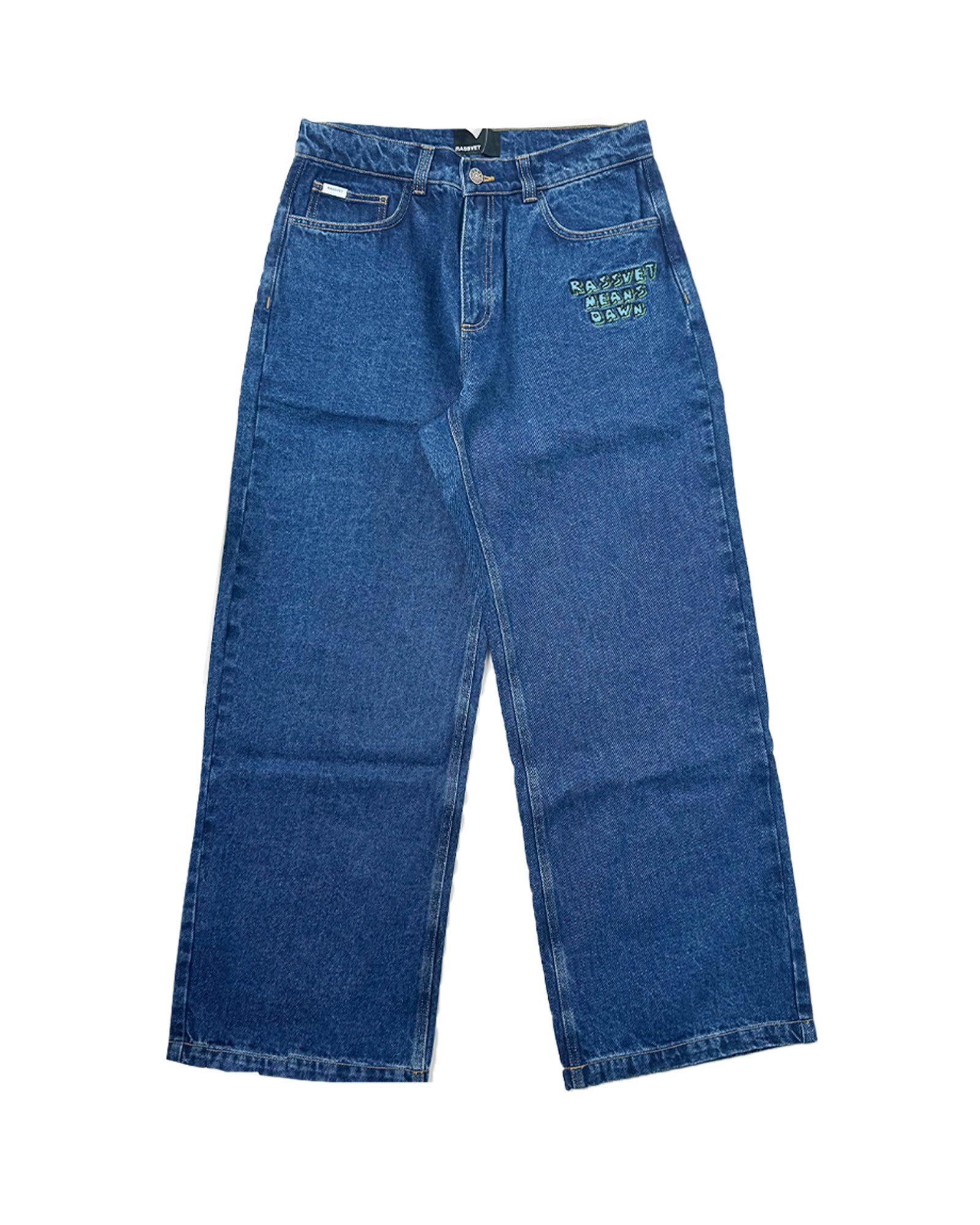 MEN R.M.D BAGGY TROUSERS WOVEN / DARK BLUE