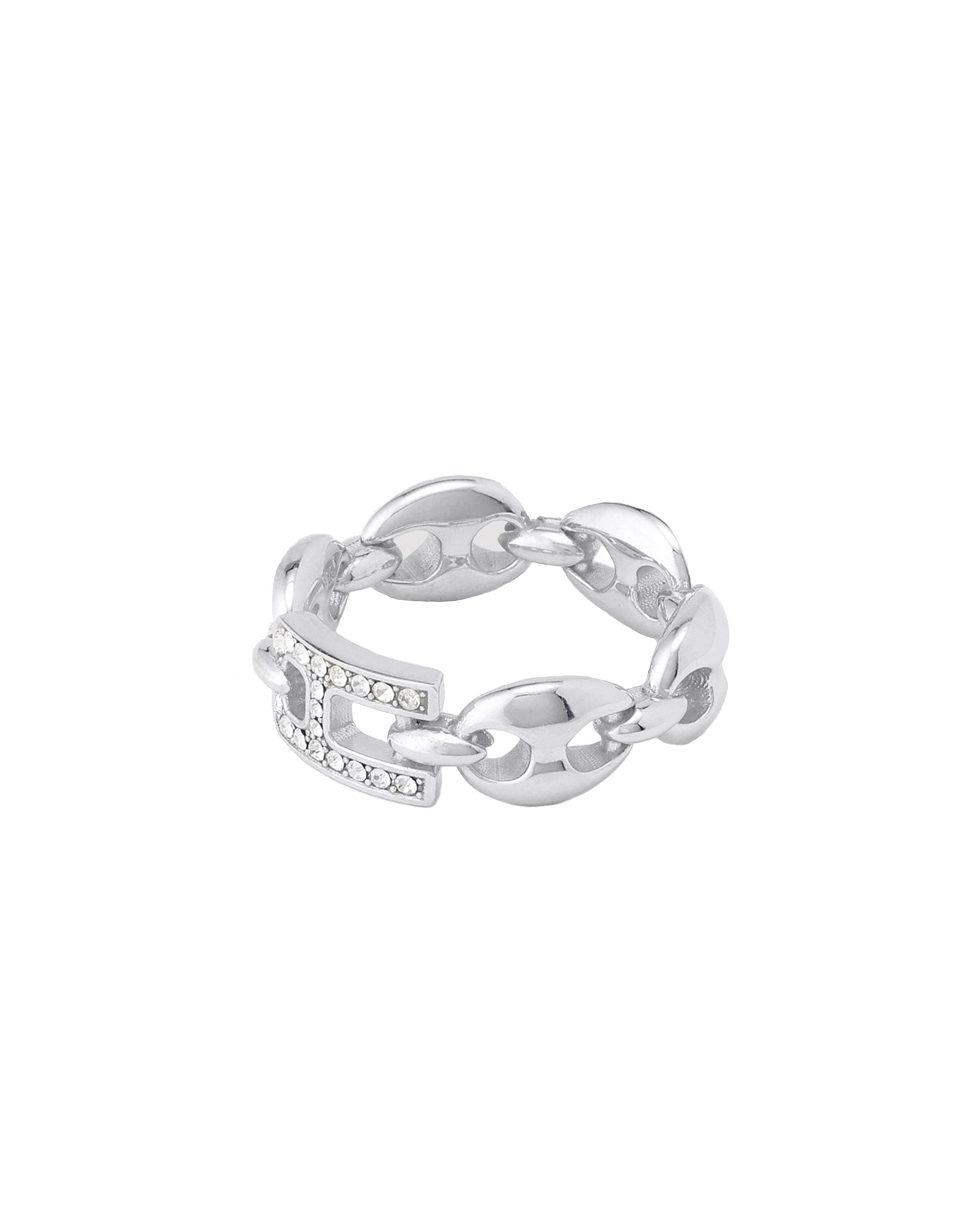 AMBUSH・アンブッシュ - 指輪・リング PAVE ARMOR A LINK RING / SILVER
