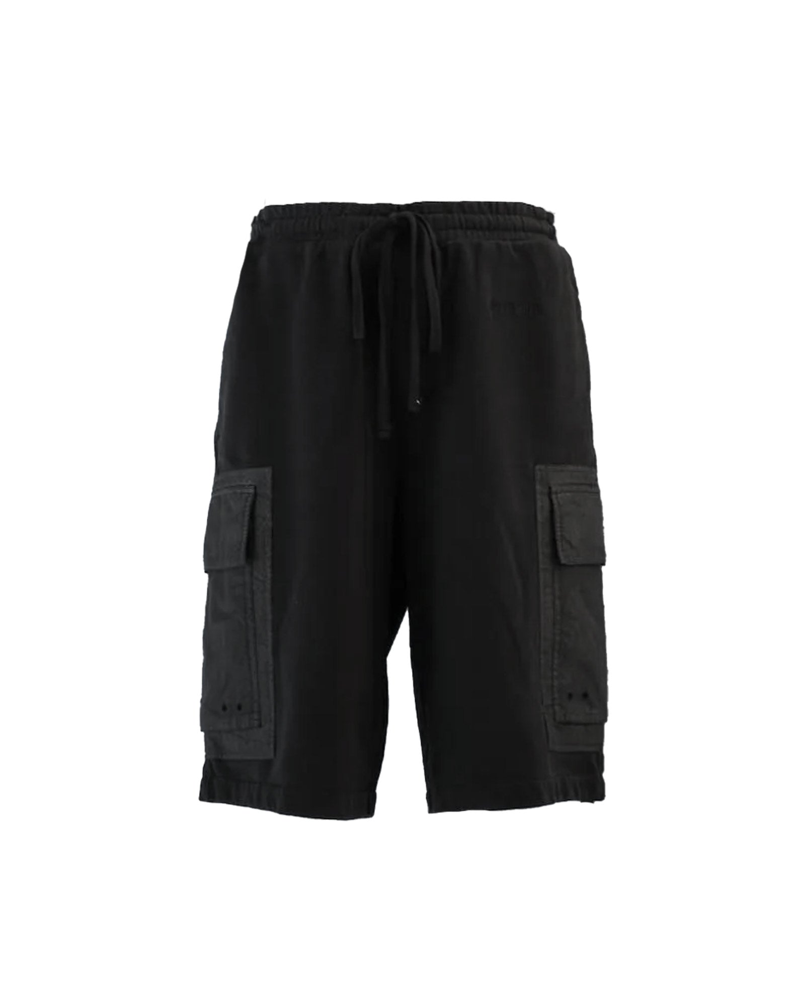 PEACEMAKER OAMC・オーエーエムシー - ハーフ・ショートパンツ CARGO SWEATSHORT / BLACK