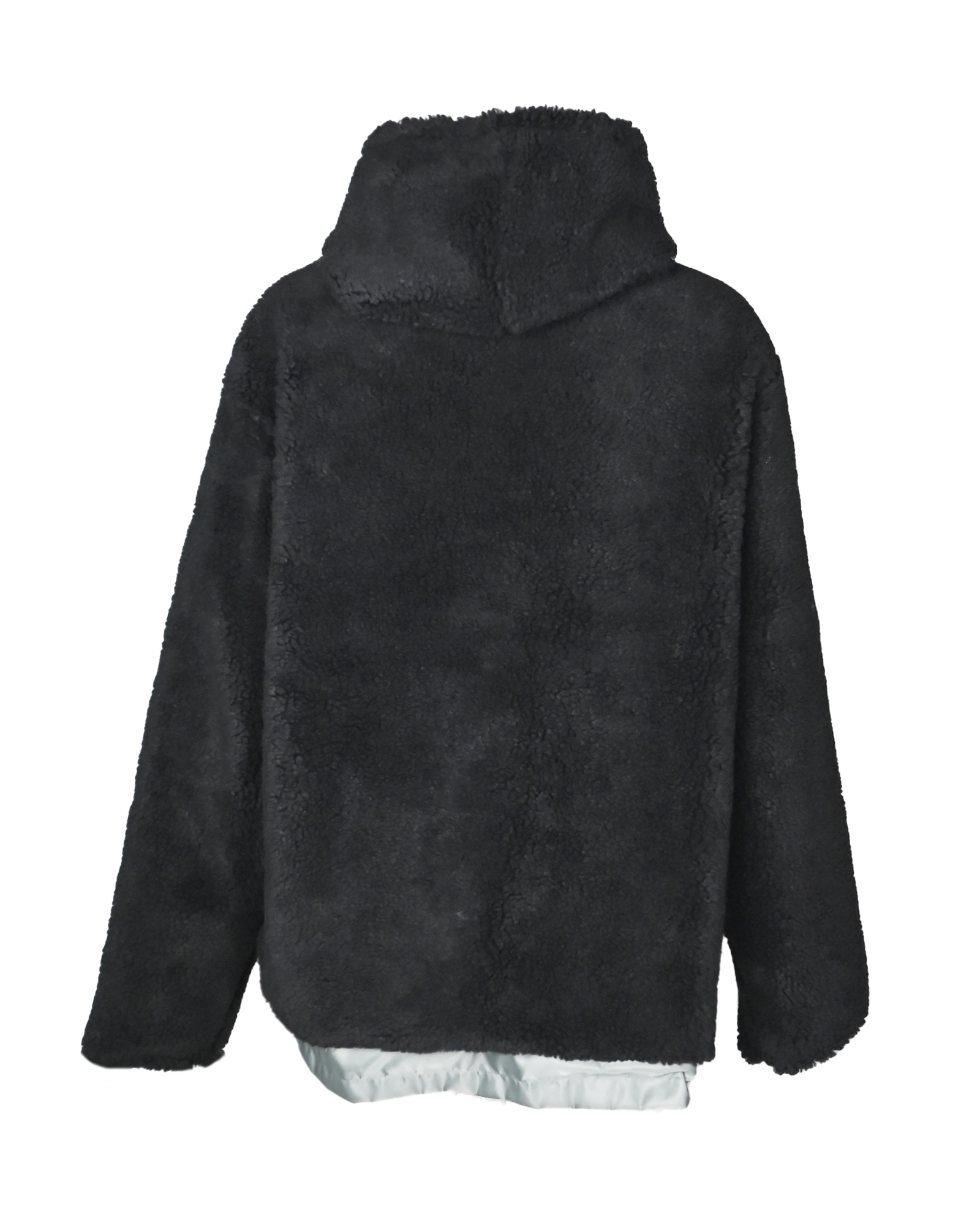 PEACEMAKER OAMC・オーエーエムシー - ジャケット TEDDY REVERSIBLE HOODIE / BLACK