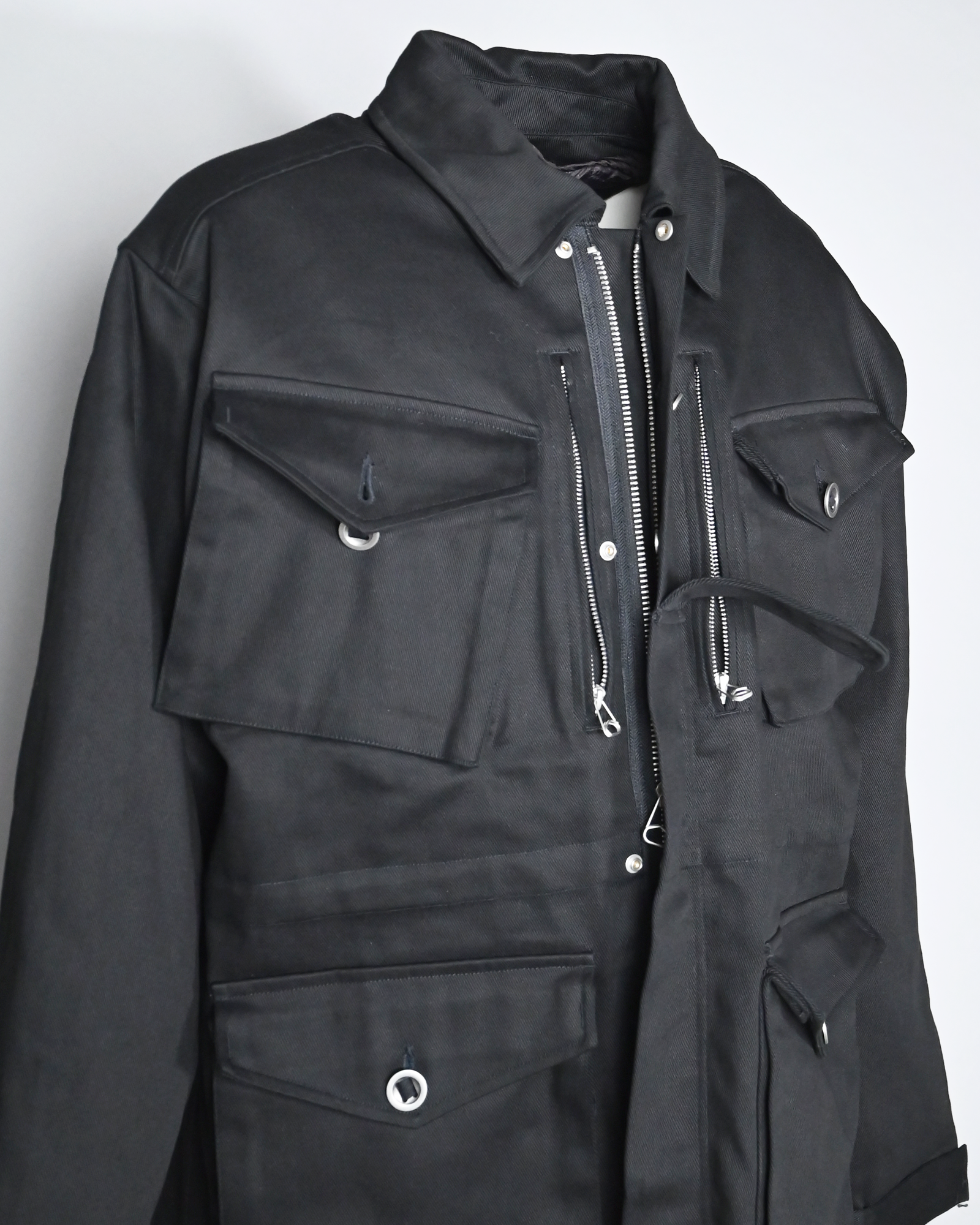 PEACEMAKER OAMC・OMC -  MILITARY NEW PARKA / BLACK