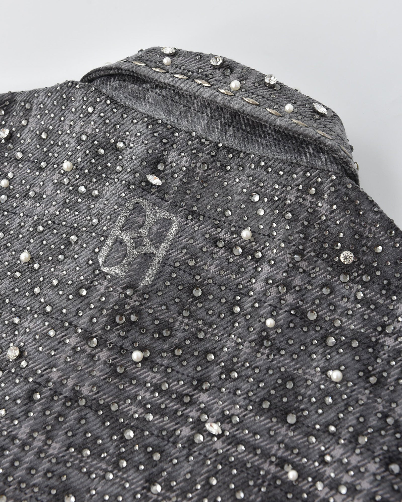 BIRTH OF ROYAL CHILD・バース・オブ・ロイヤル・チャイルド - シャツ PEARL AND DIAMOND SHIRT / BLACK