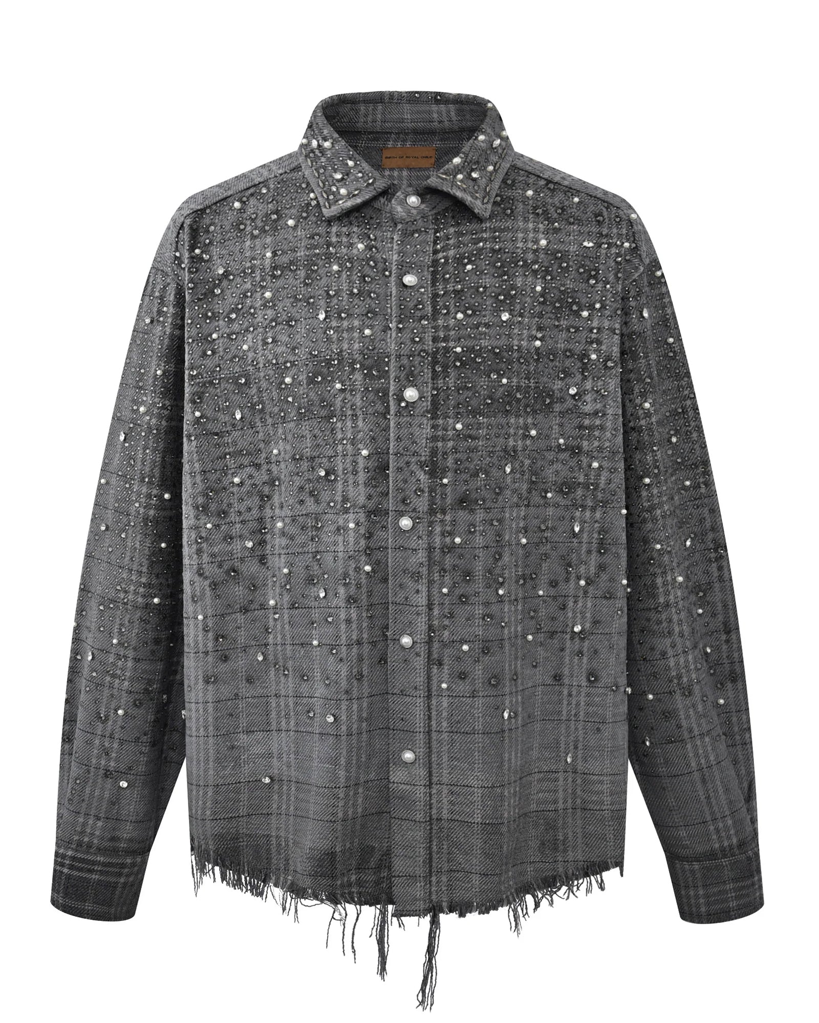 BIRTH OF ROYAL CHILD・バース・オブ・ロイヤル・チャイルド - シャツ PEARL AND DIAMOND SHIRT / BLACK