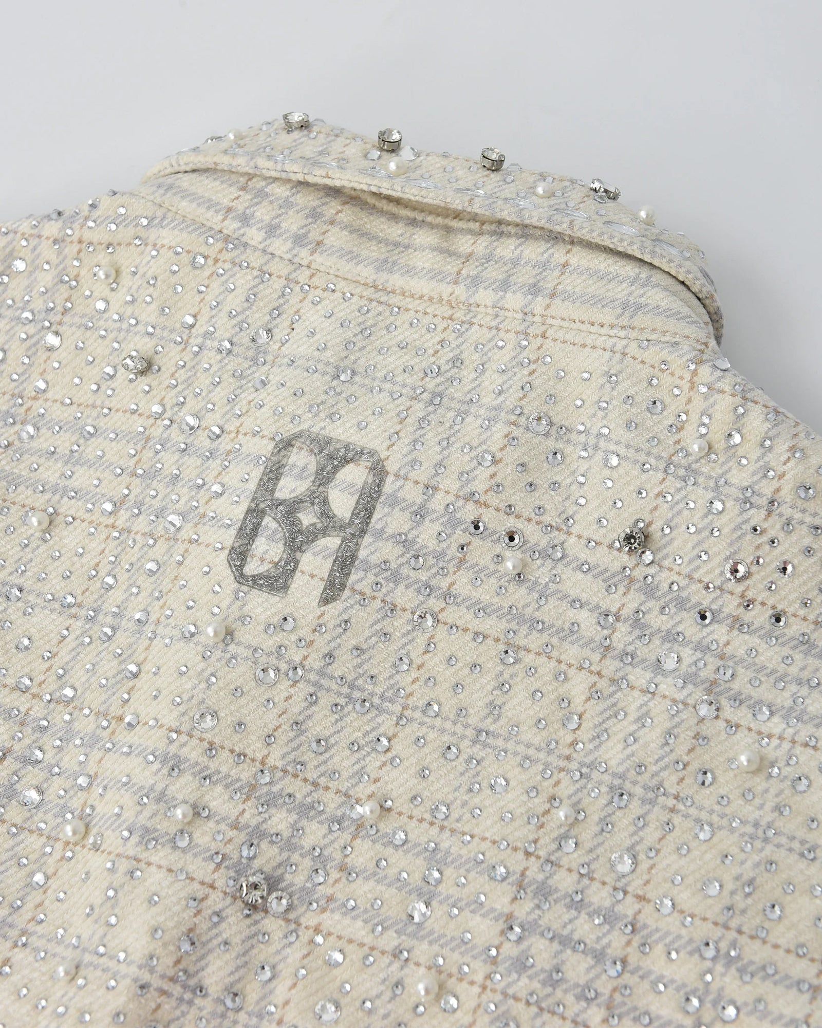 BIRTH OF ROYAL CHILD・バース・オブ・ロイヤル・チャイルド - シャツ PEARL AND DIAMOND SHIRT / WHITE