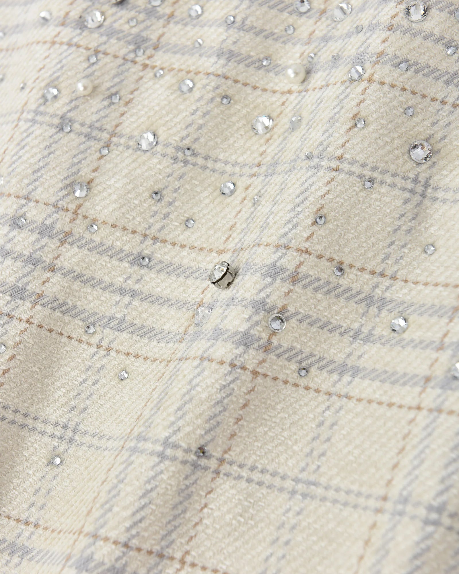 BIRTH OF ROYAL CHILD・バース・オブ・ロイヤル・チャイルド - シャツ PEARL AND DIAMOND SHIRT / WHITE
