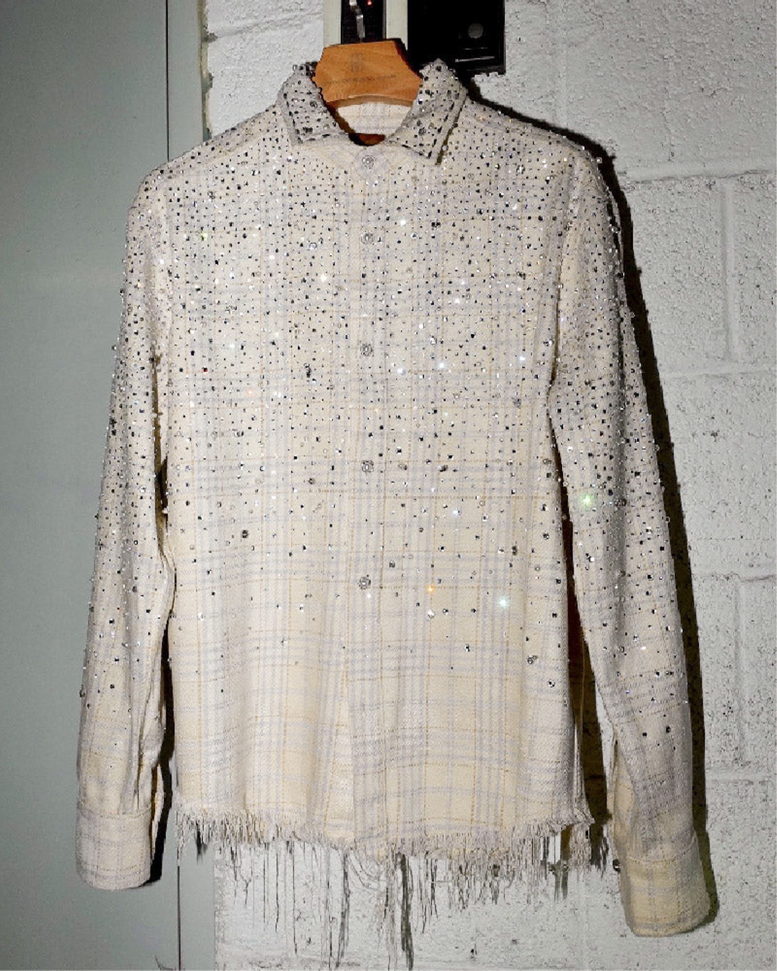 BIRTH OF ROYAL CHILD・バース・オブ・ロイヤル・チャイルド - シャツ PEARL AND DIAMOND SHIRT / WHITE