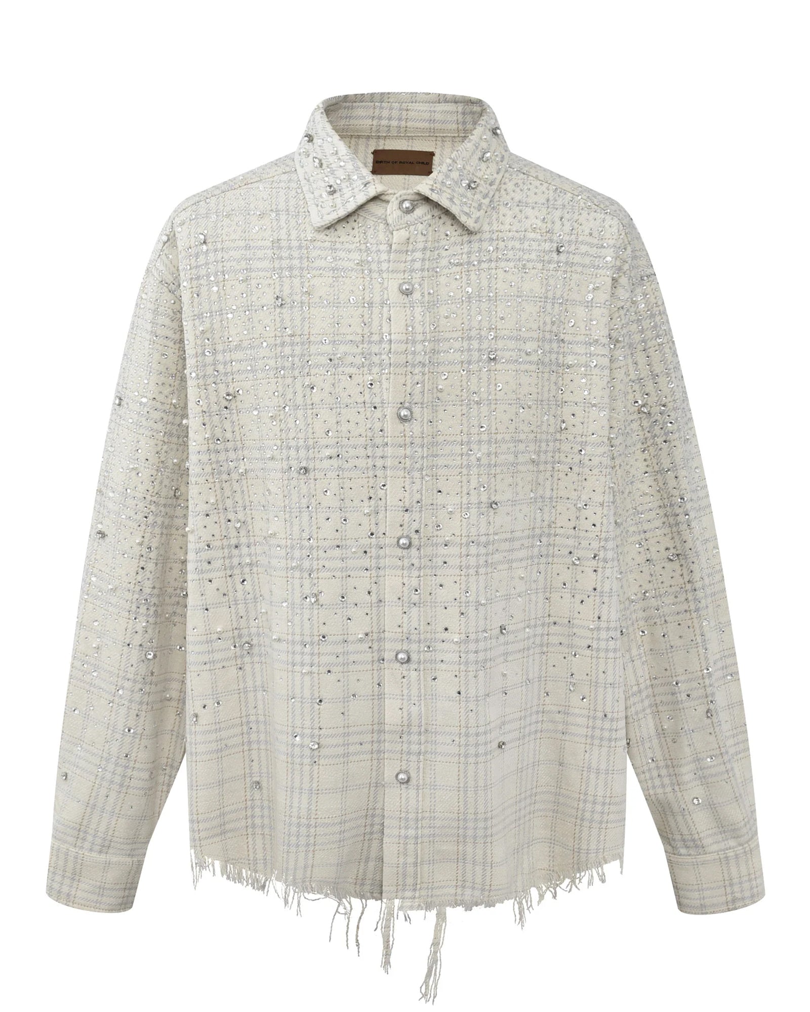 BIRTH OF ROYAL CHILD・バース・オブ・ロイヤル・チャイルド - シャツ PEARL AND DIAMOND SHIRT / WHITE