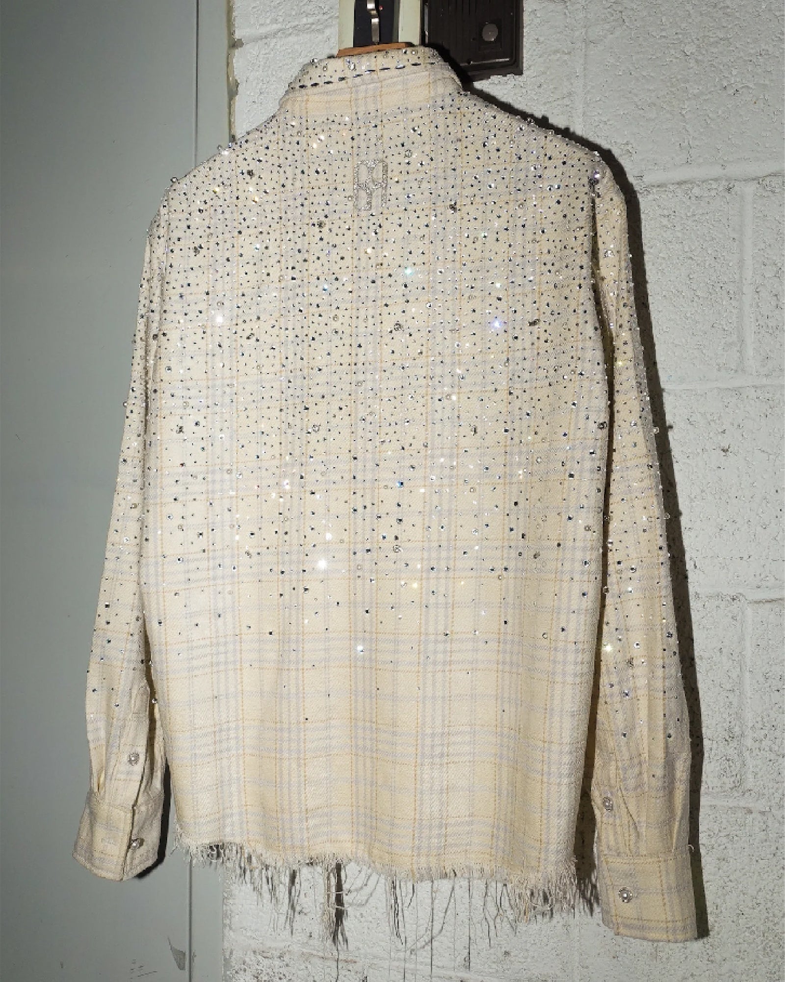 BIRTH OF ROYAL CHILD・バース・オブ・ロイヤル・チャイルド - シャツ PEARL AND DIAMOND SHIRT / WHITE