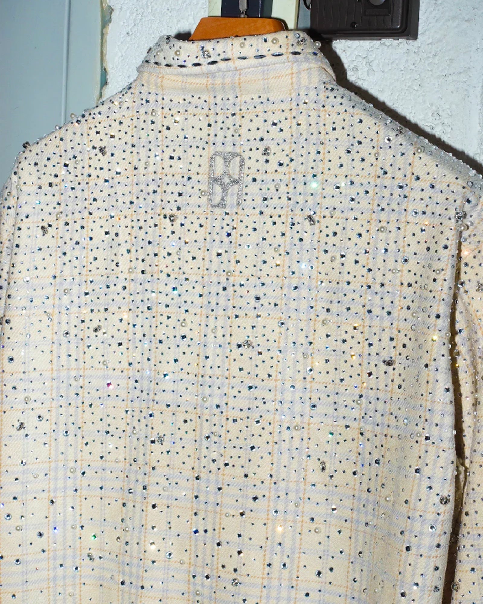 BIRTH OF ROYAL CHILD・バース・オブ・ロイヤル・チャイルド - シャツ PEARL AND DIAMOND SHIRT / WHITE