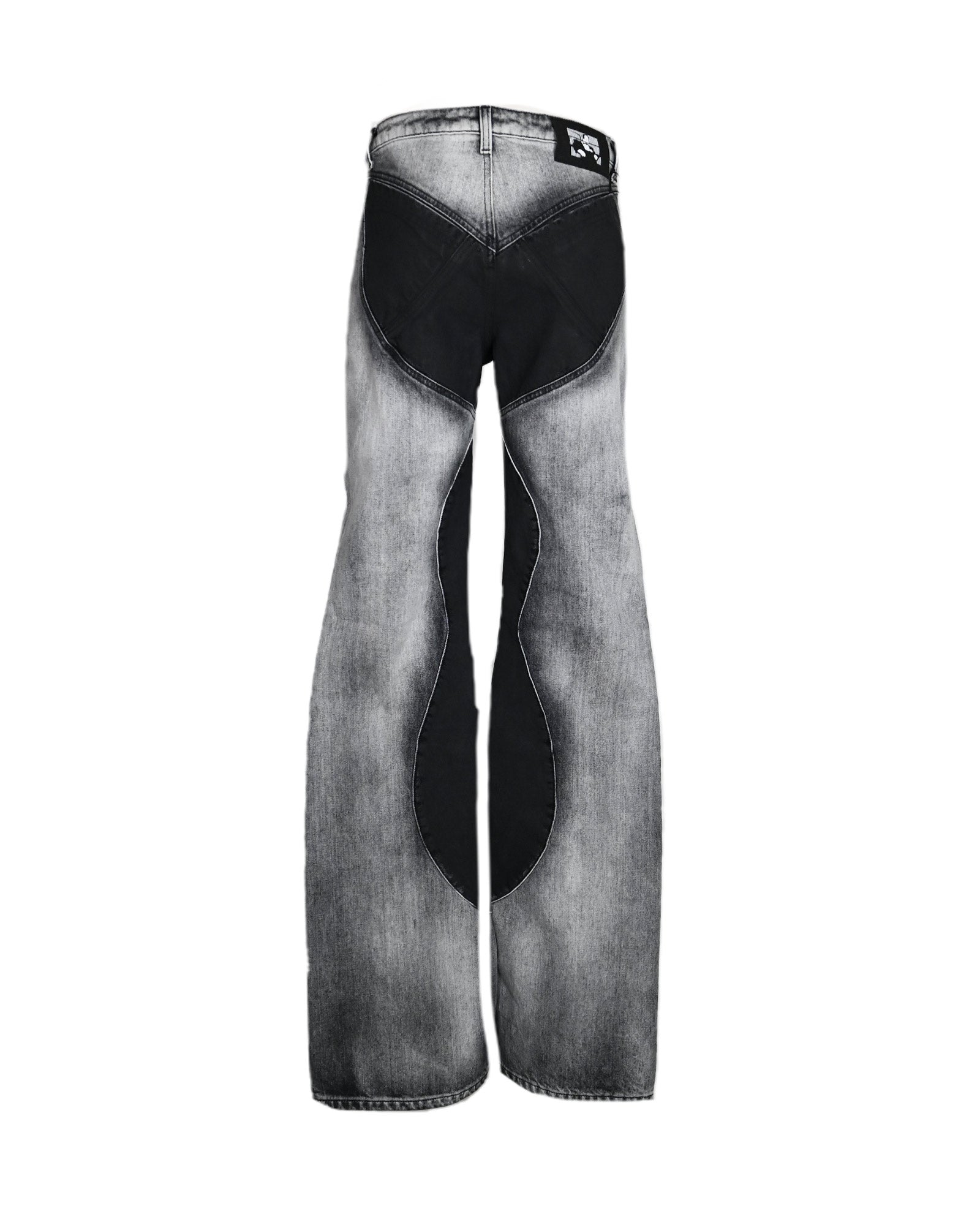 RRR123・里文顿 罗伊 李维斯 -  PNEUMA PANTS / BLACK/WHITE