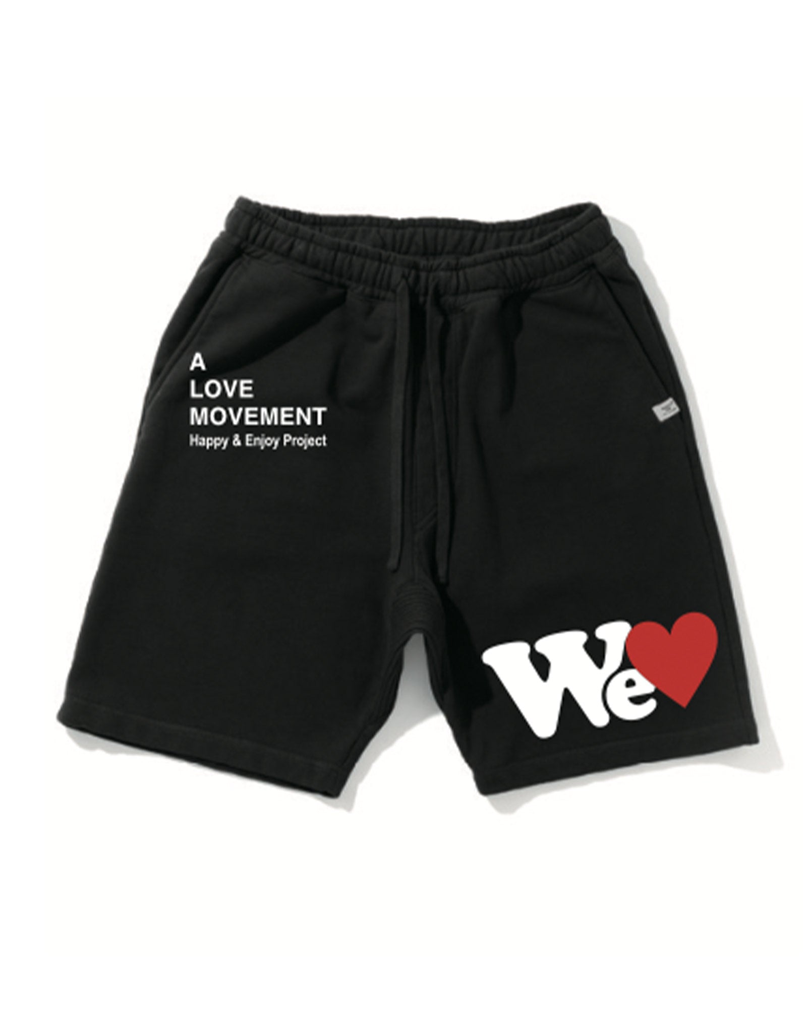 【W♥LA】SWEAT SHORT PANTS / BLACK