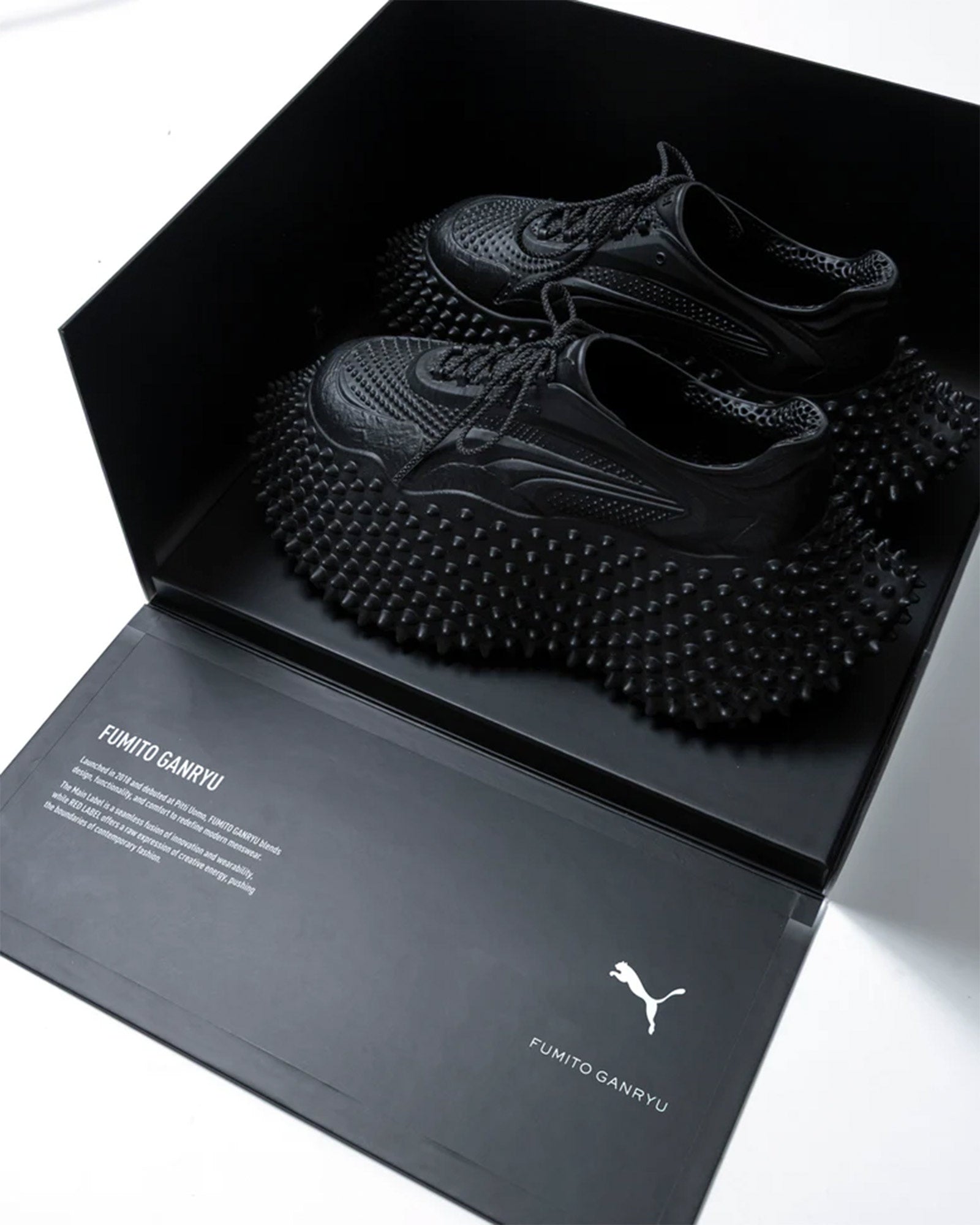 FUMITO GANRYU・フミト ガンリュウ - ローカットスニーカー PUMA 3D SNEAKER / BLACK