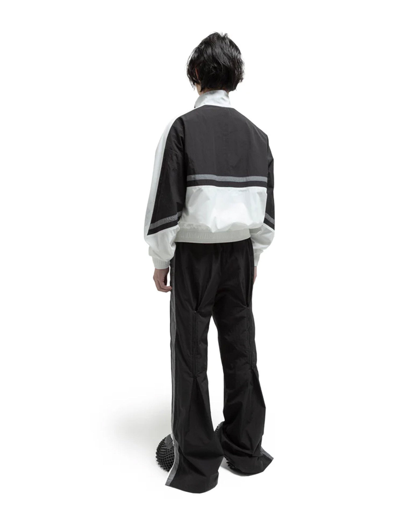 FUMITO GANRYU・フミト ガンリュウ - パンツ PUMA ZIP-UP FLARED PANTS / BLACKxGRAYxWHITE