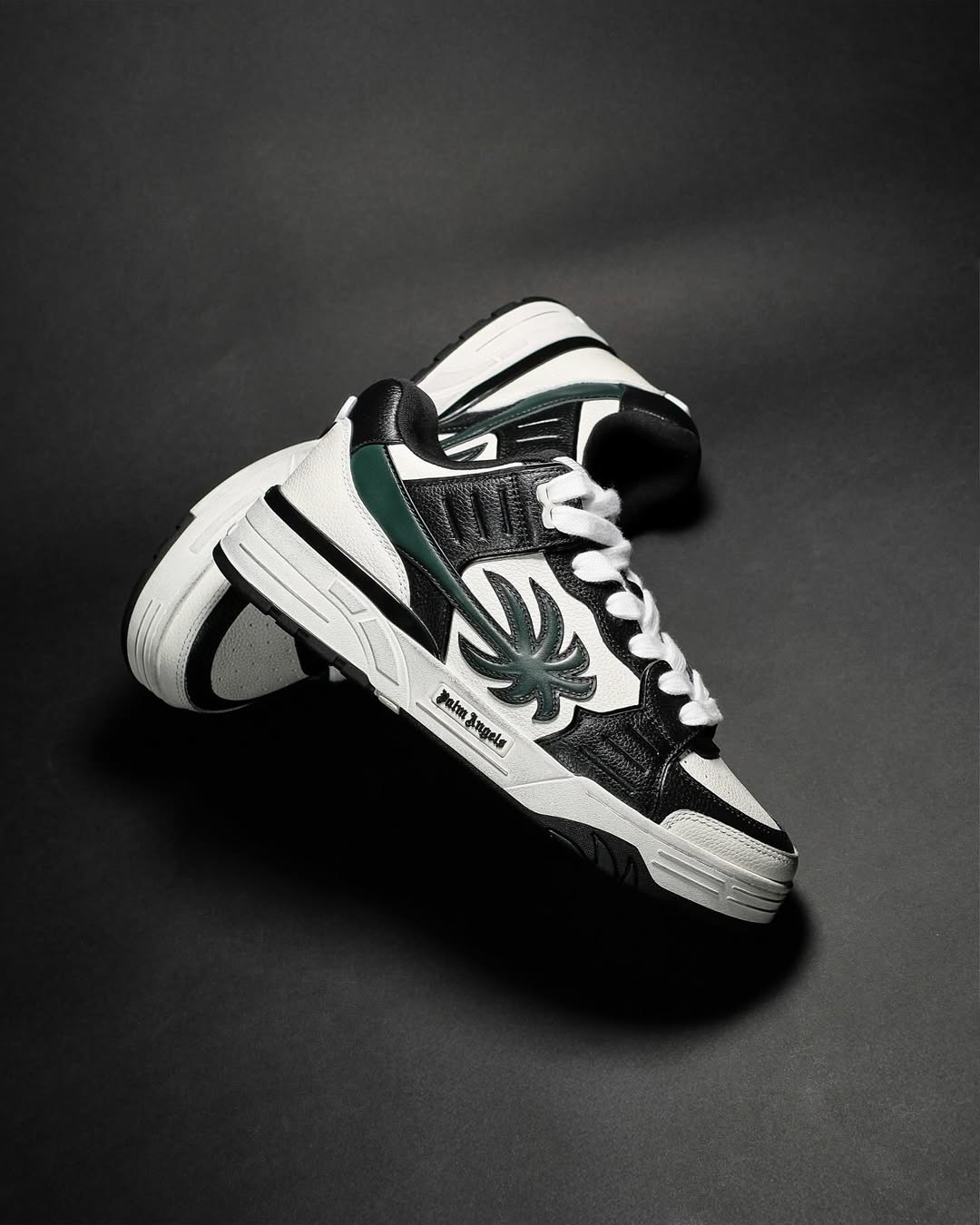 PALM ANGELS・パーム エンジェルス - ローカットスニーカー VENICE WORN OUT SNEAKERS /  WHITE SAGE