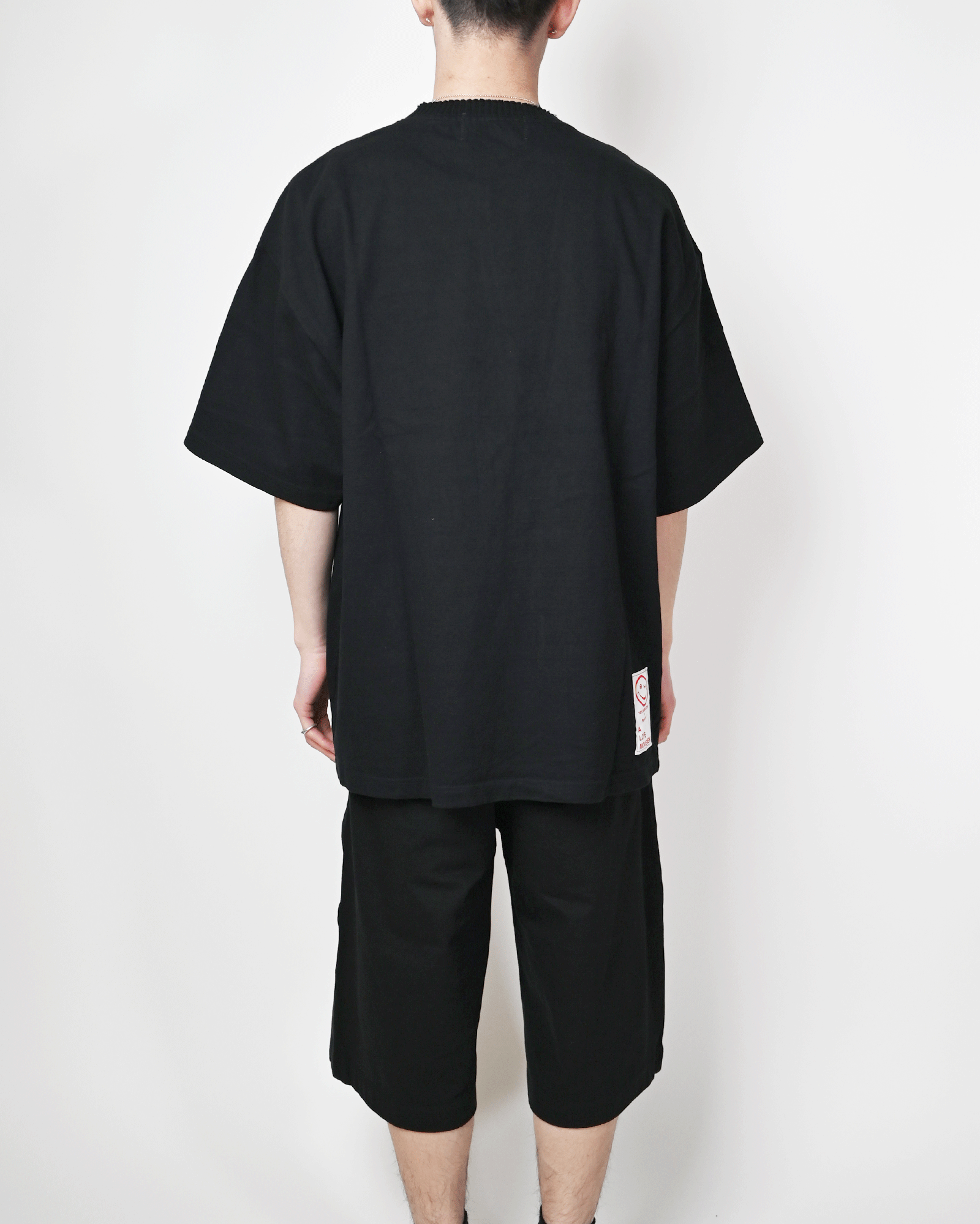 Perfectribs × ART LOVE MUSIC BASIC SHORT SLEEVE T-SHIRTS / BLACK