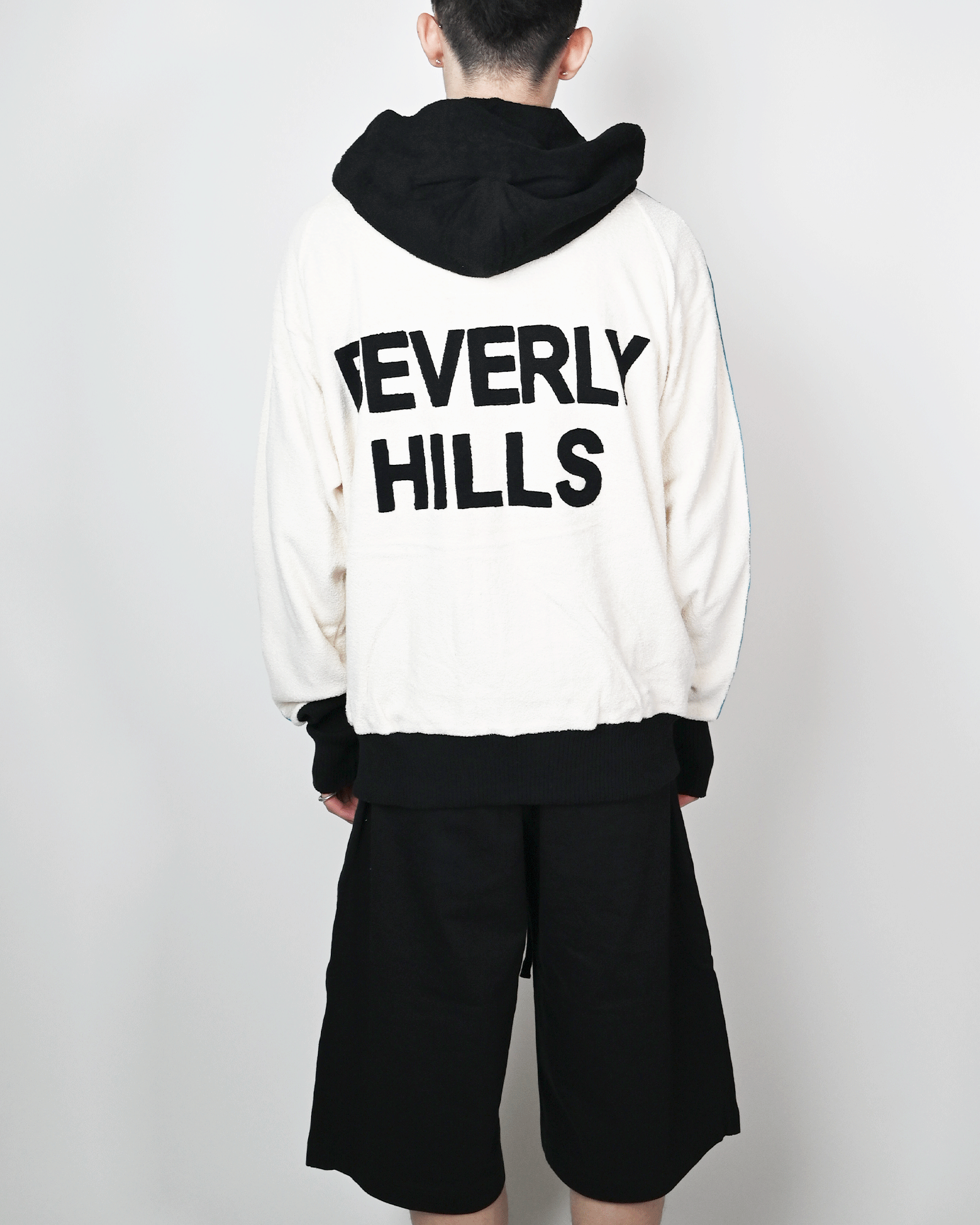 Perfectribs × IMABARI PILC ZIP HOODIE/BEVERLY HILLS (L) / BLACK