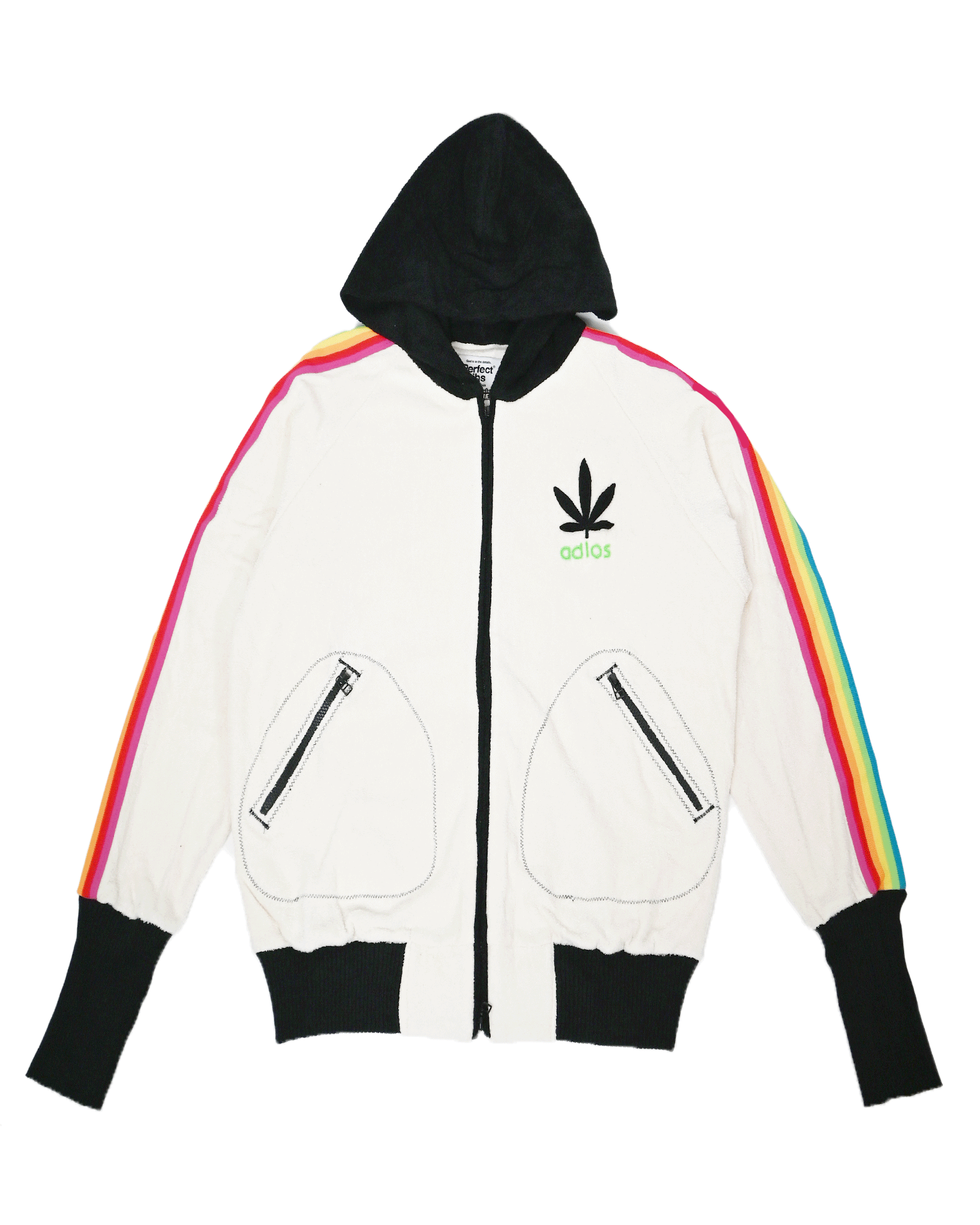 IMABARI PILC ZIP HOODIE/BEVERLY HILLS (XL) / BLACK