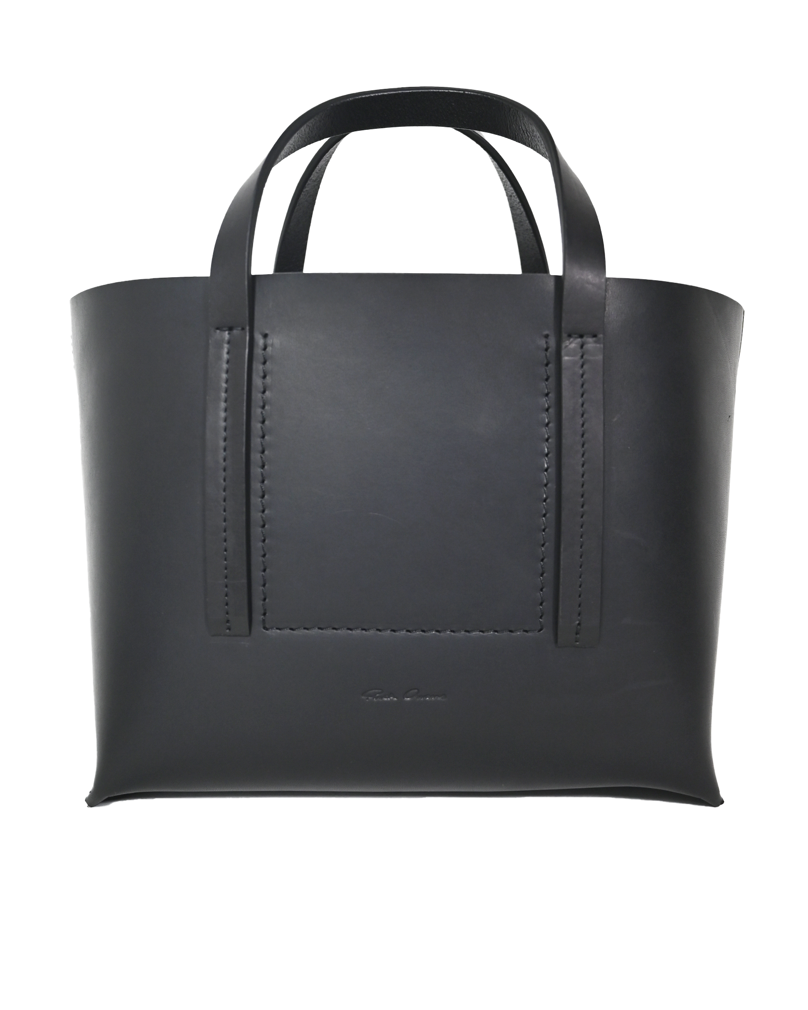 RICK OWENS・rick owens -  MINI SHOPPER 
/ BLACK