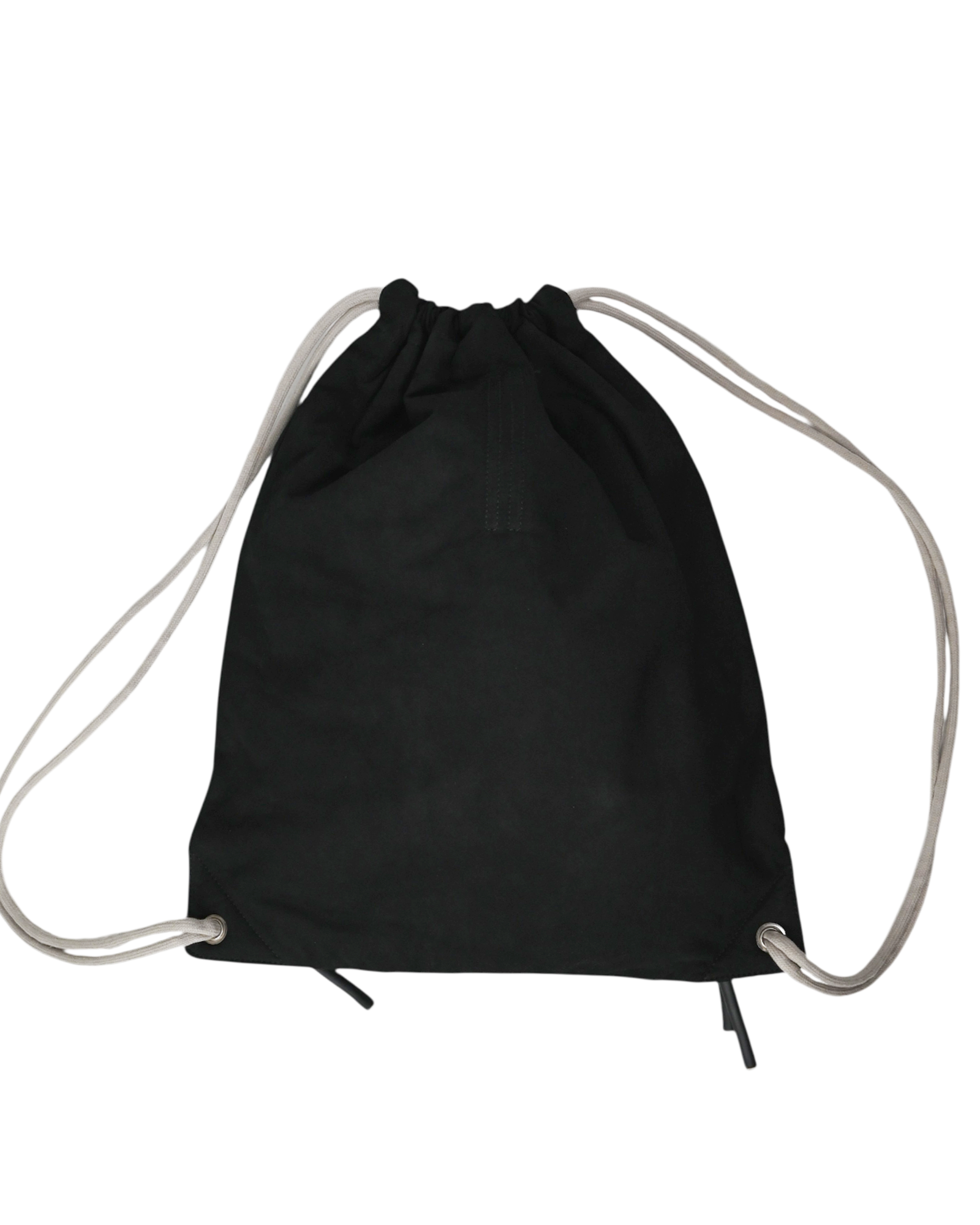 RICK OWENS・rick owens -  DRAWSTRING BACKPACK
/ BLACK/PEARL