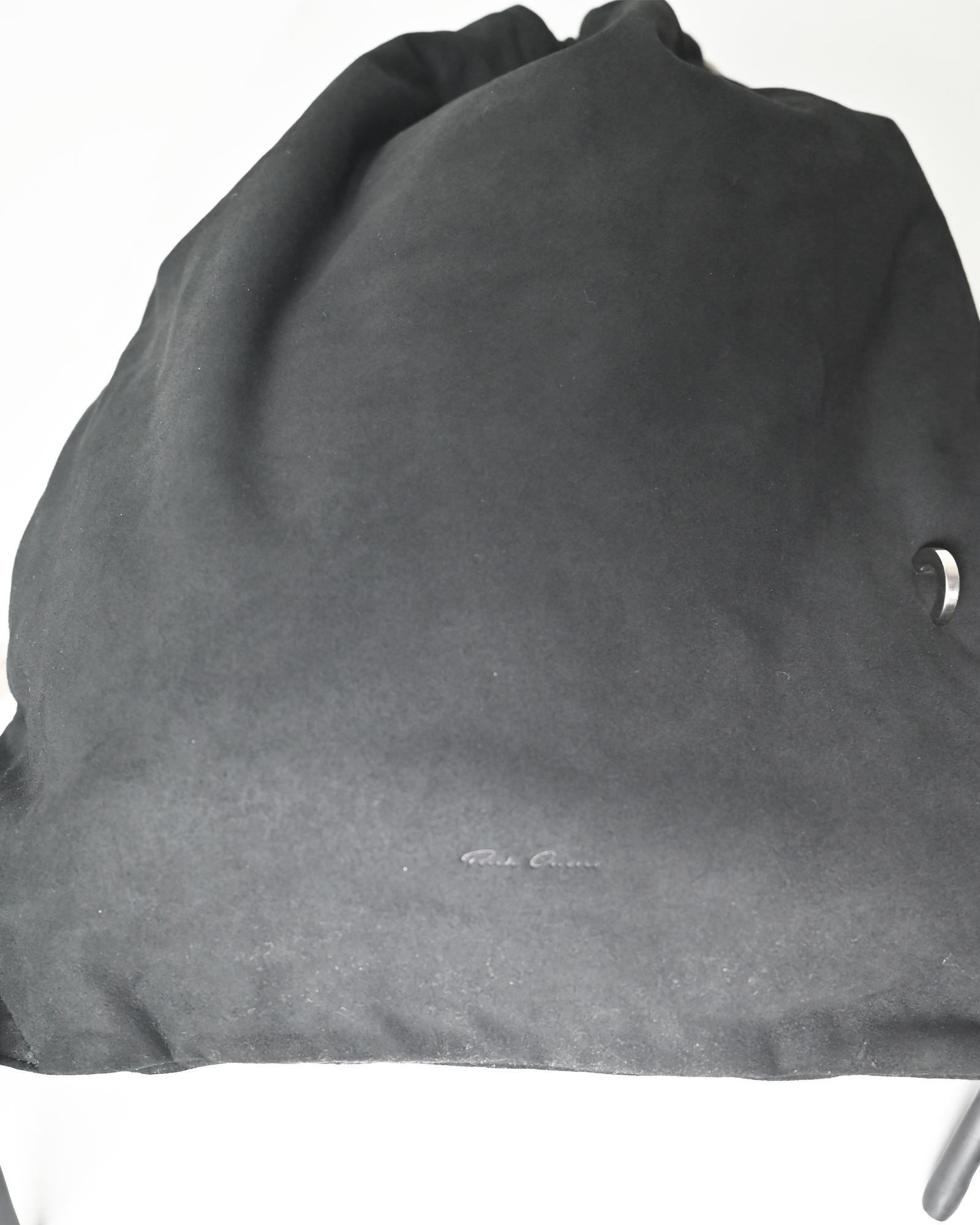RICK OWENS・rick owens -  DRAWSTRING BACKPACK
/ BLACK/PEARL