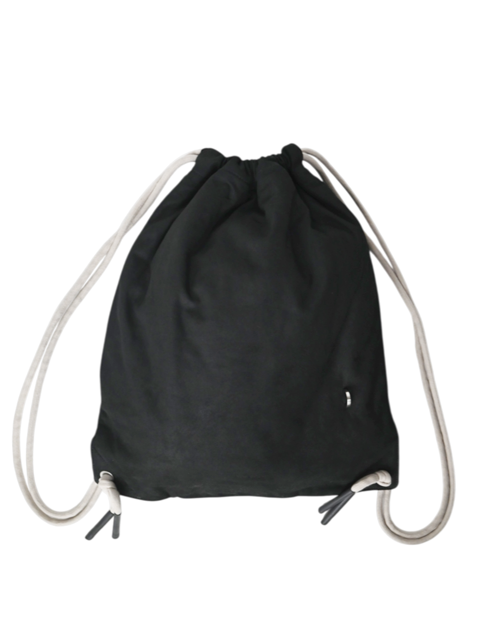 RICK OWENS・rick owens -  DRAWSTRING BACKPACK
/ BLACK/PEARL