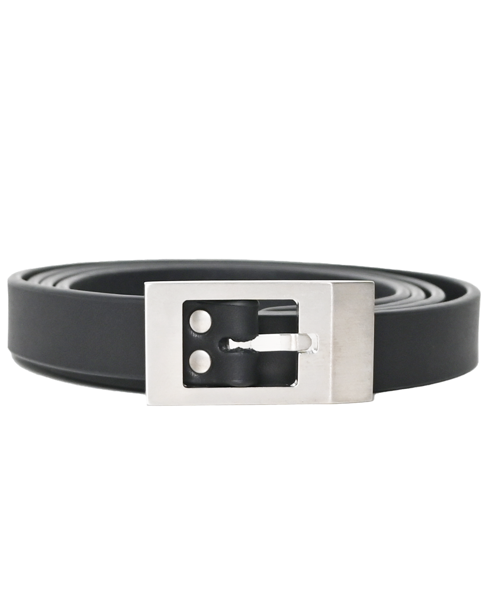 RICK OWENS・rick owens -  MINI STOOGES BELT / BLACK