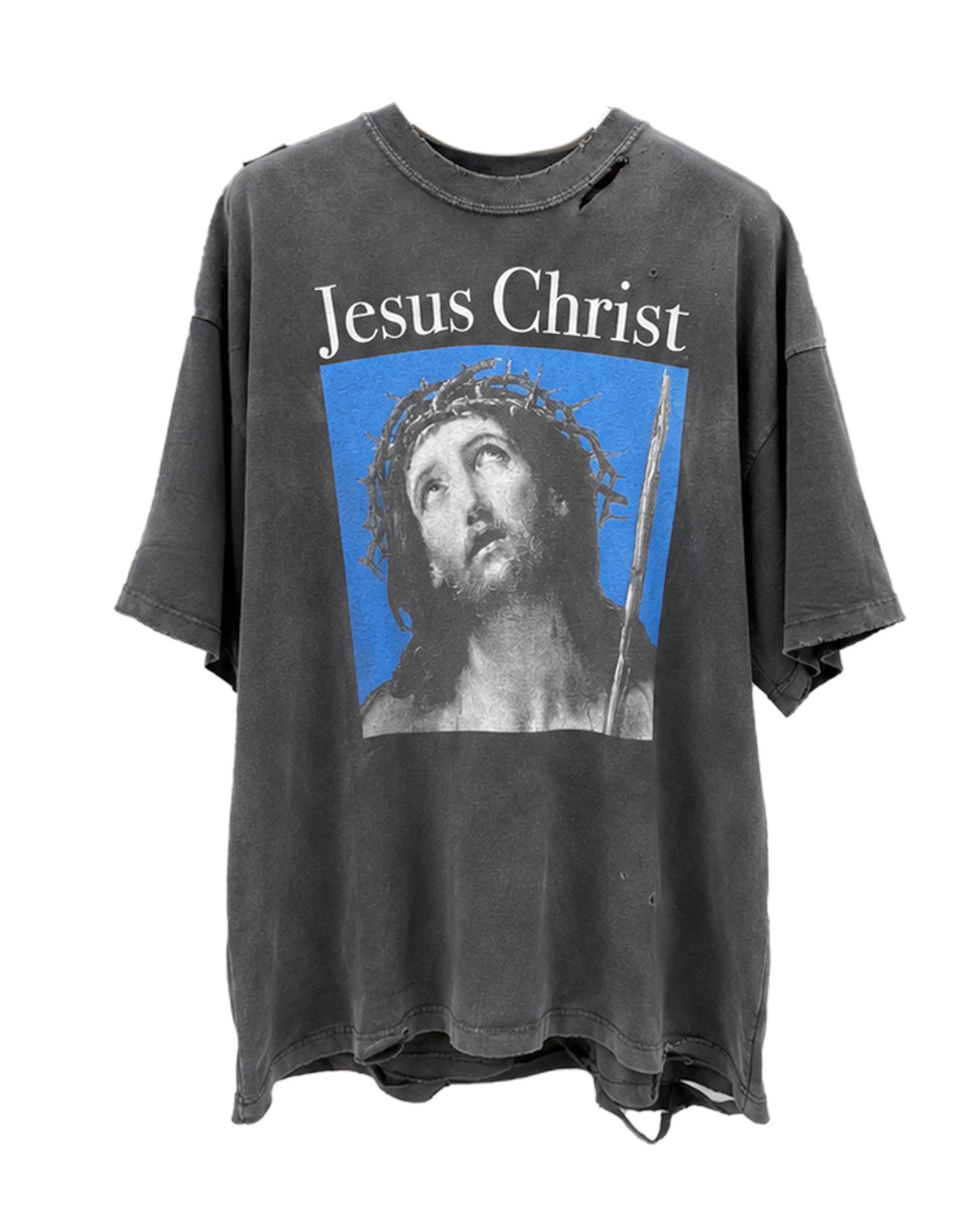 Rebelle de luxe・ルベルドゥリュクス - トップス "RDL S/S NEW JESUS TEE" / BLACK