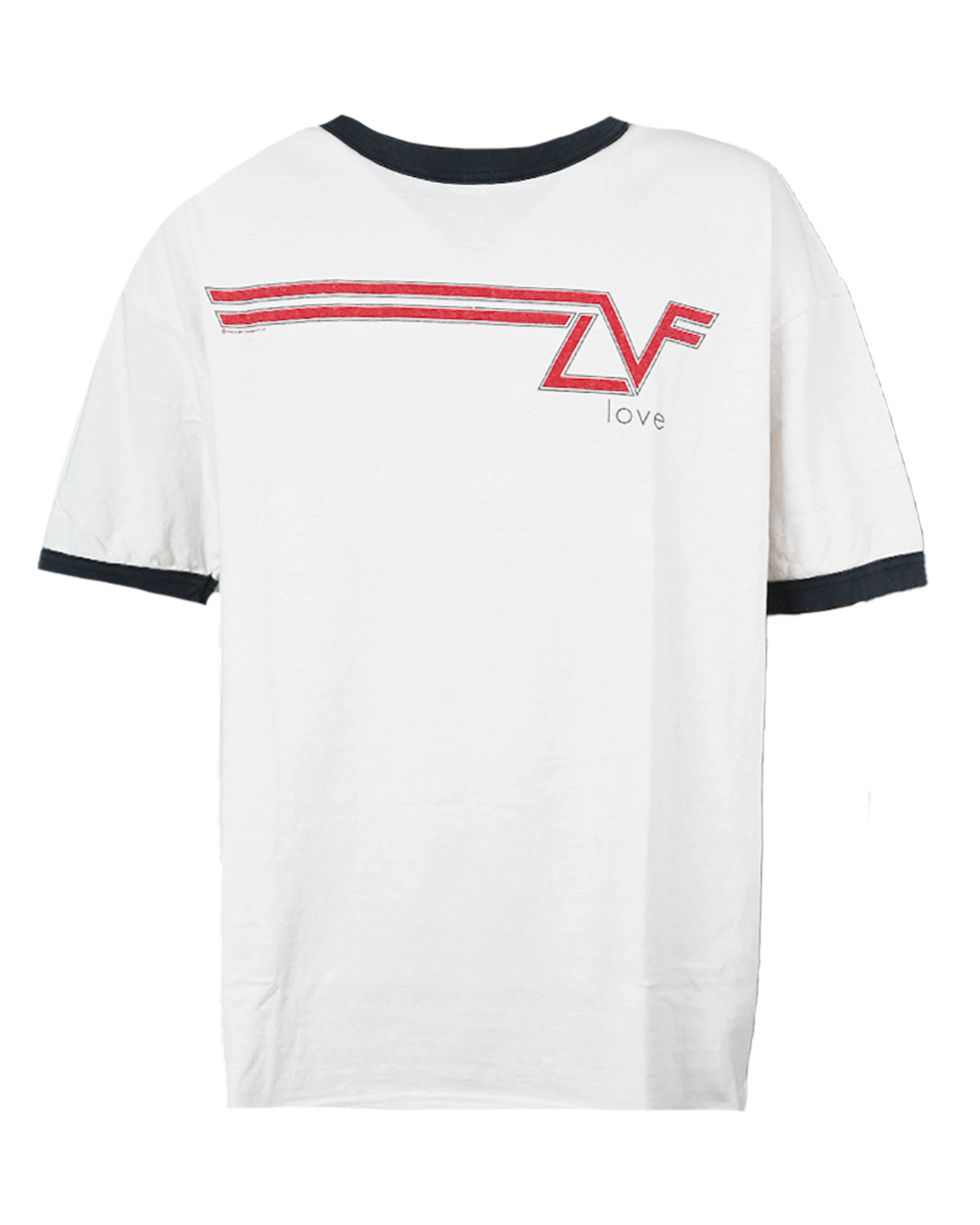SS T - SHIRT RINGER / WHITE