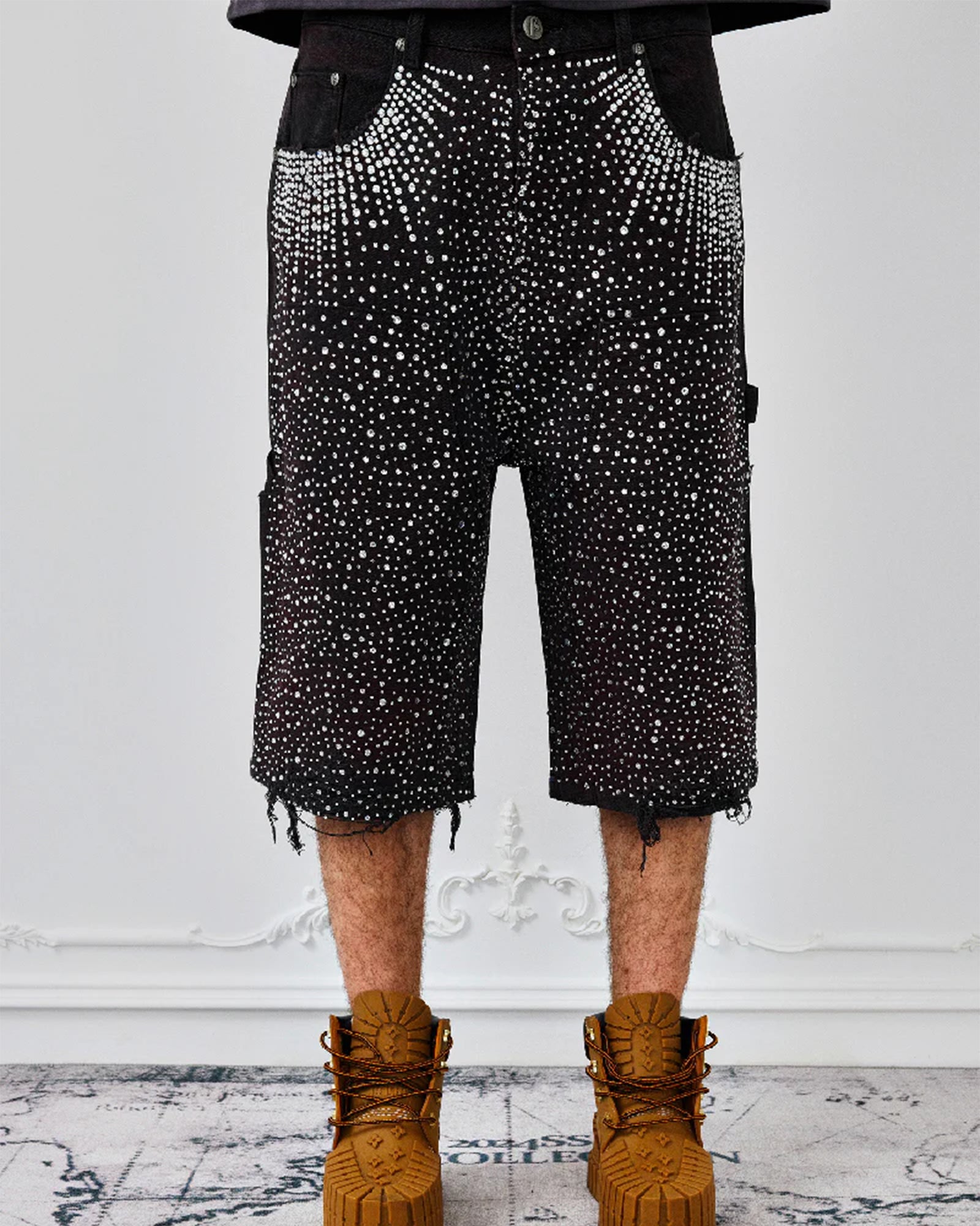 BIRTH OF ROYAL CHILD・バース・オブ・ロイヤル・チャイルド - デニムパンツ REDIAL 20K DIAMOND JORTS / WASHED BROWN