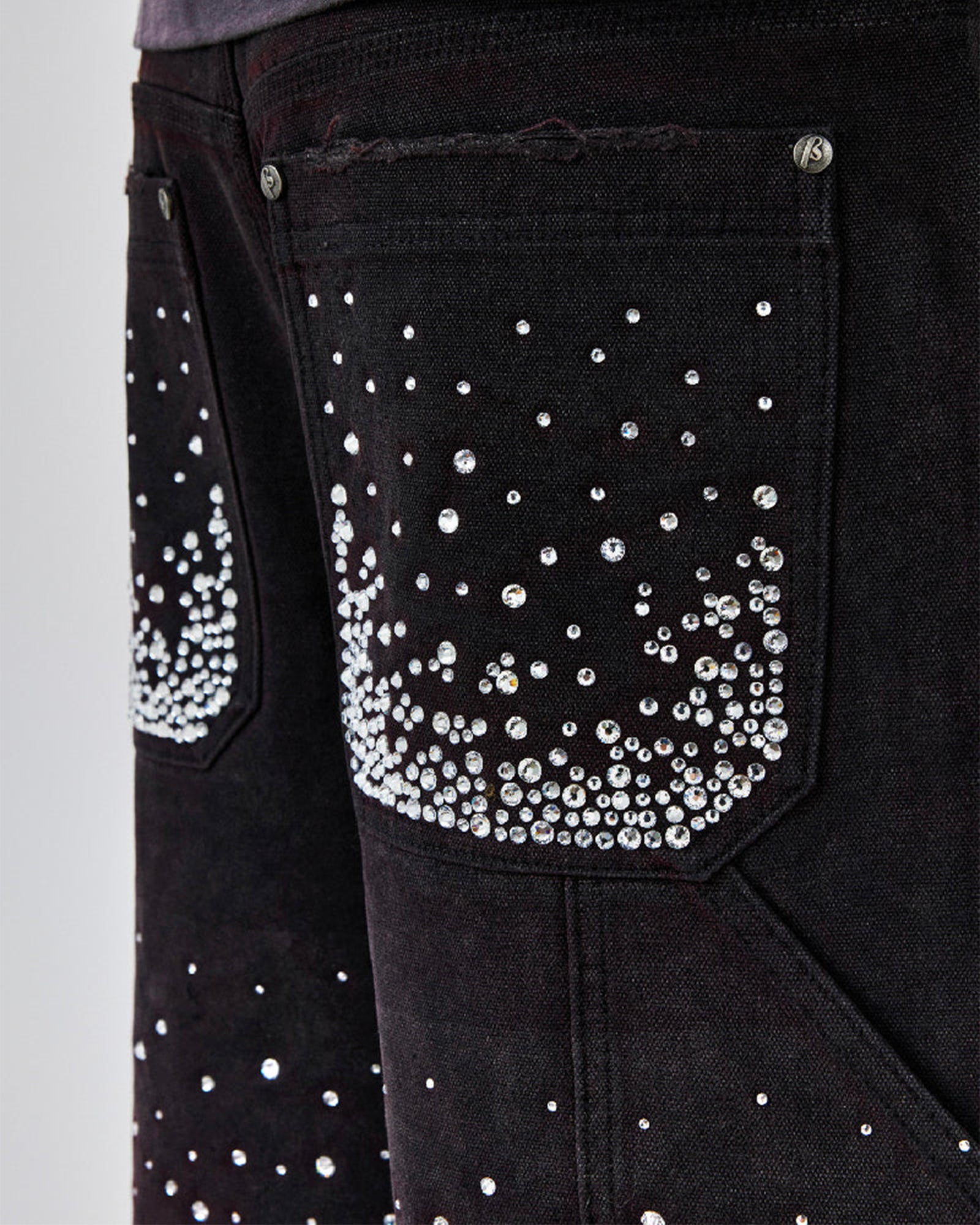 BIRTH OF ROYAL CHILD・バース・オブ・ロイヤル・チャイルド -  REDIAL 20K DIAMOND JORTS / WASHED BLACK