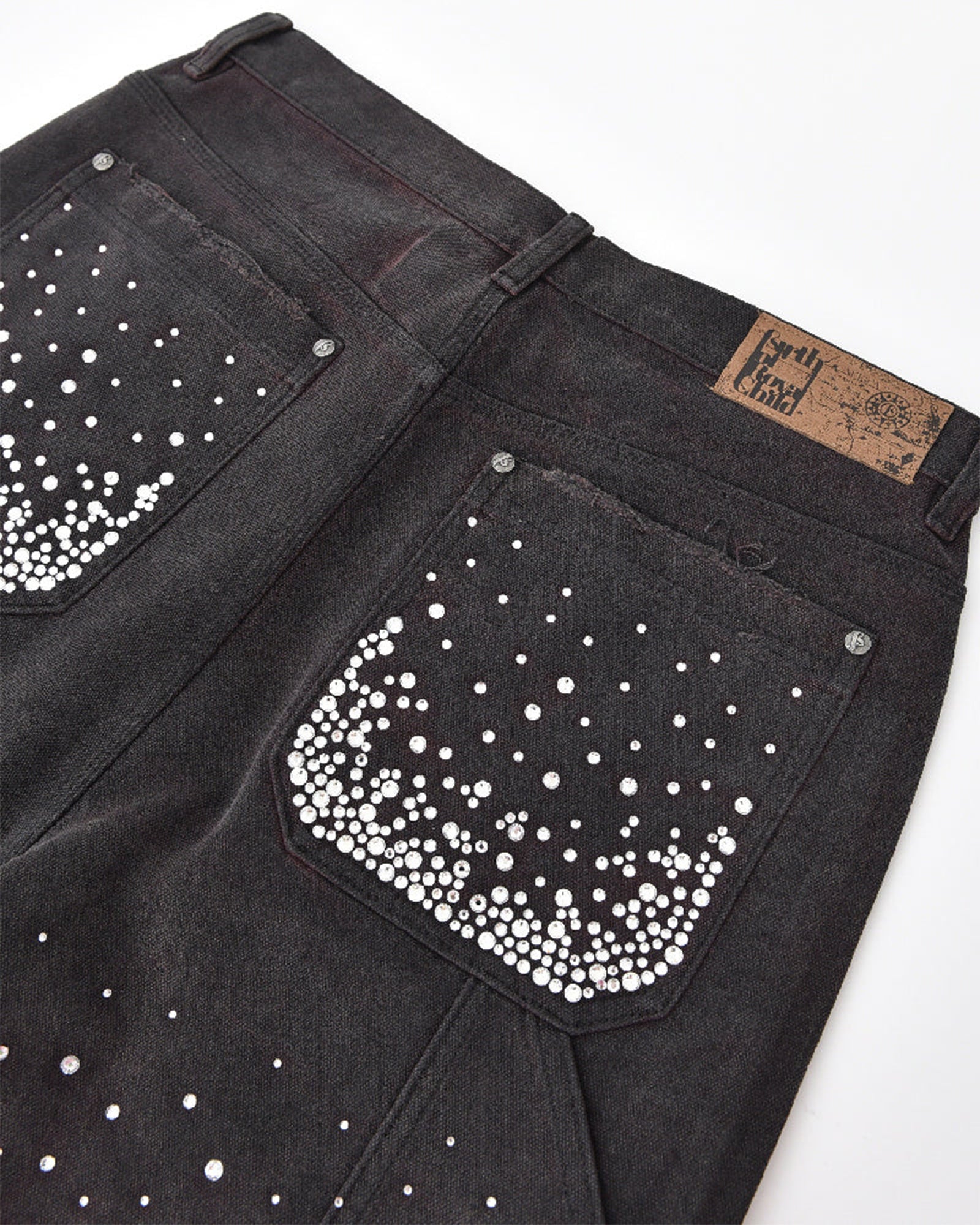 BIRTH OF ROYAL CHILD・バース・オブ・ロイヤル・チャイルド -  REDIAL 20K DIAMOND JORTS / WASHED BLACK