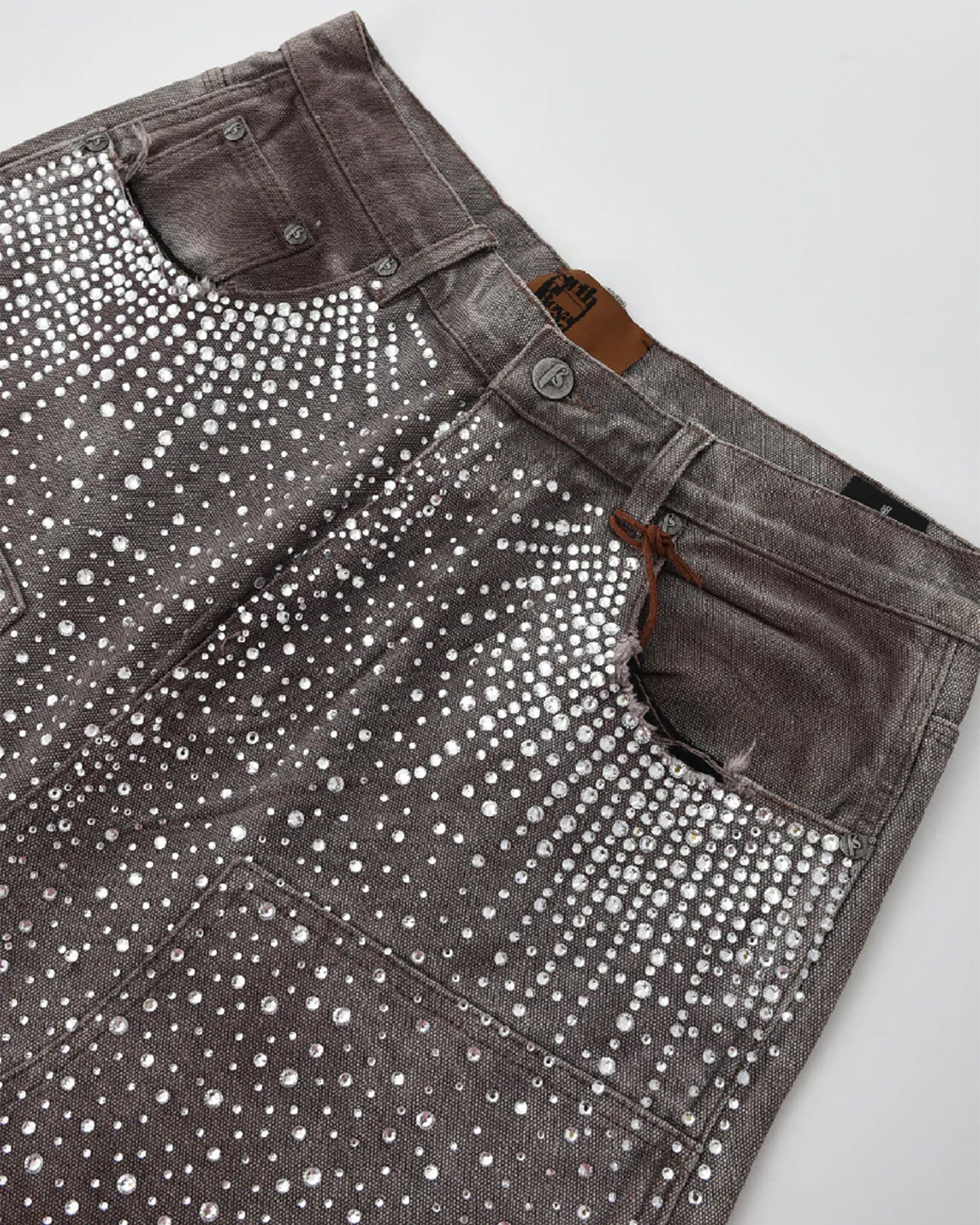 BIRTH OF ROYAL CHILD・バース・オブ・ロイヤル・チャイルド - デニムパンツ REDIAL 20K DIAMOND JORTS / WASHED BROWN