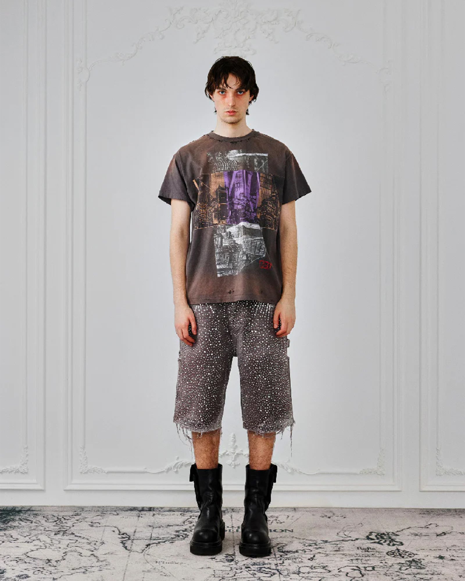 BIRTH OF ROYAL CHILD・バース・オブ・ロイヤル・チャイルド - デニムパンツ REDIAL 20K DIAMOND JORTS / WASHED BROWN