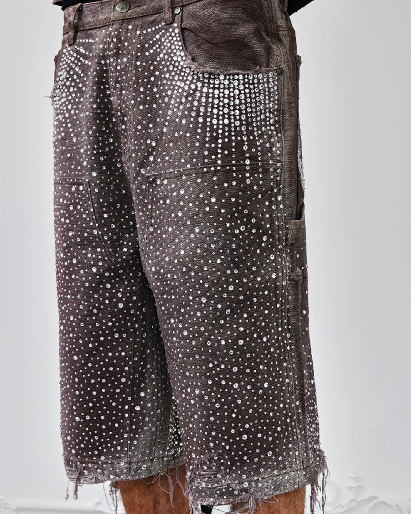 BIRTH OF ROYAL CHILD・バース・オブ・ロイヤル・チャイルド - デニムパンツ REDIAL 20K DIAMOND JORTS / WASHED BROWN