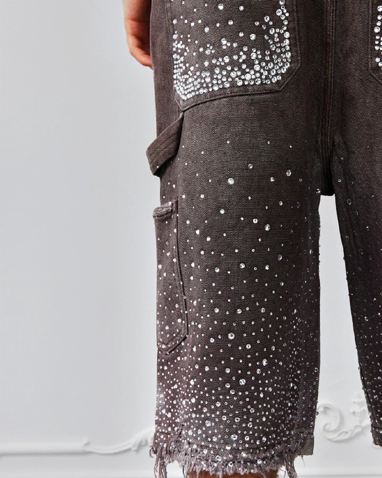 BIRTH OF ROYAL CHILD・バース・オブ・ロイヤル・チャイルド - デニムパンツ REDIAL 20K DIAMOND JORTS / WASHED BROWN