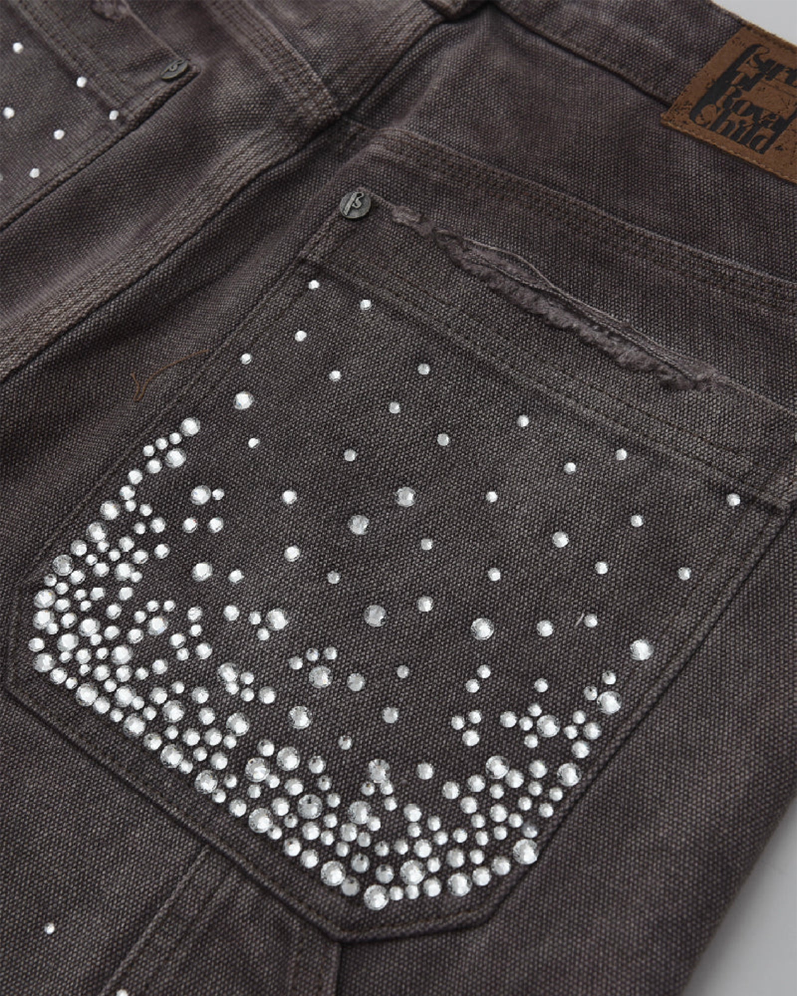 BIRTH OF ROYAL CHILD・バース・オブ・ロイヤル・チャイルド - デニムパンツ REDIAL 20K DIAMOND JORTS / WASHED BROWN