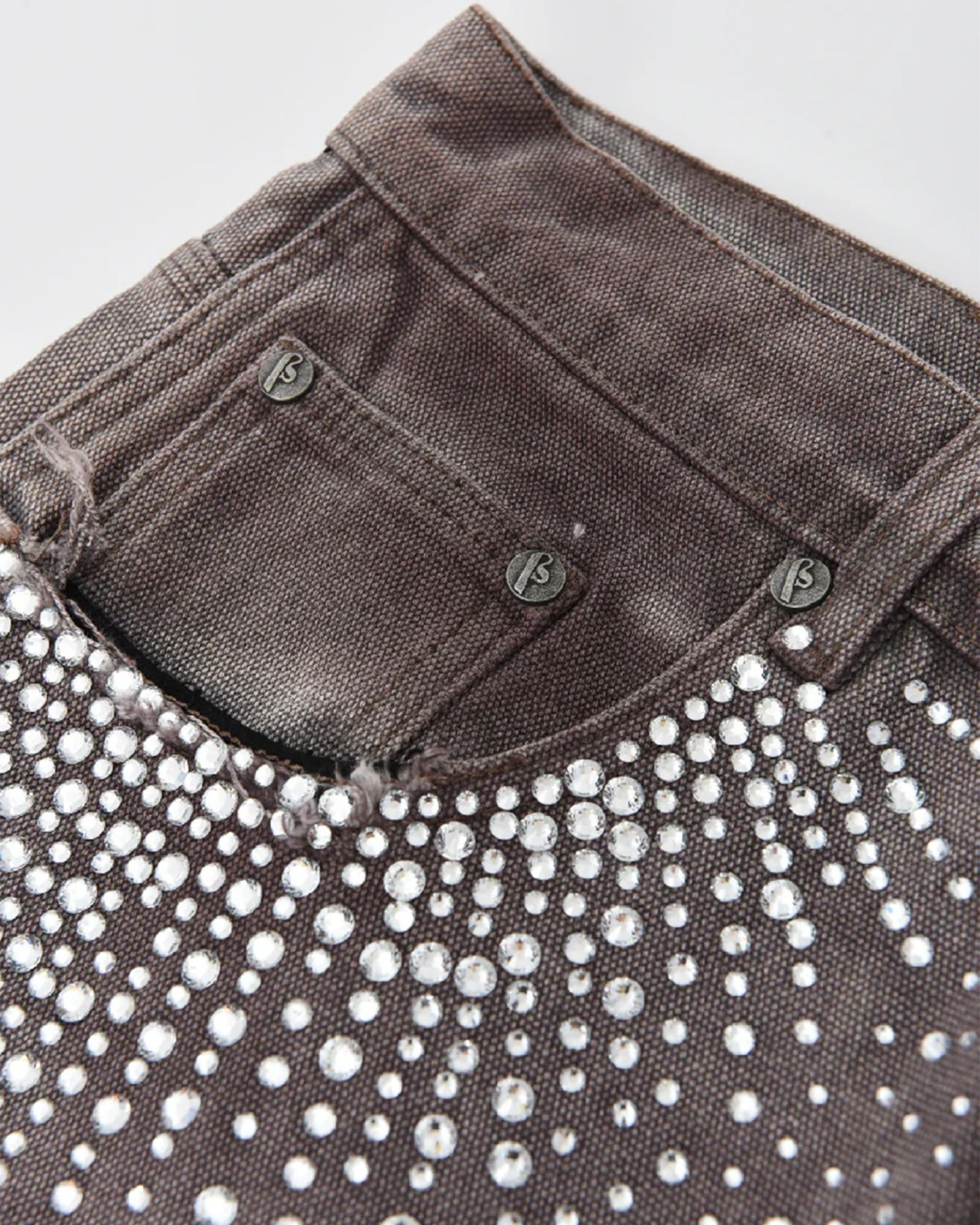 BIRTH OF ROYAL CHILD・バース・オブ・ロイヤル・チャイルド - デニムパンツ REDIAL 20K DIAMOND JORTS / WASHED BROWN