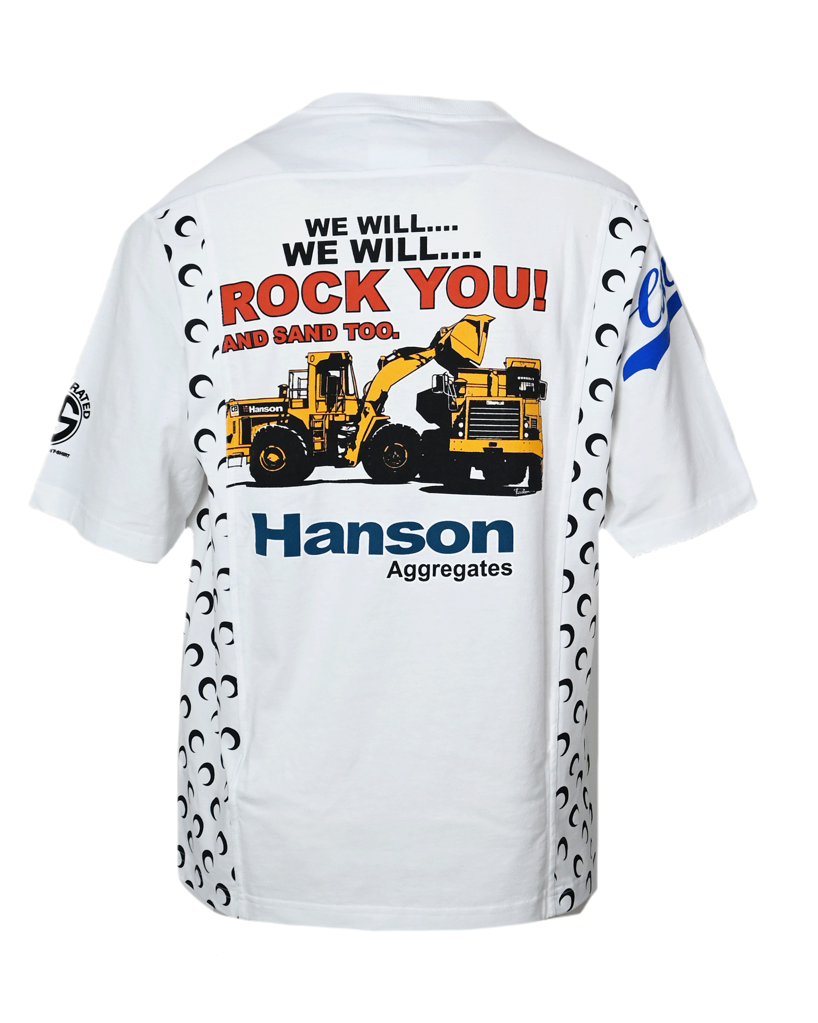 Marine Serre・マリーン・セル - Tシャツ・カットソー REGENERATED GRAPHIC T-SHIRTS REGULAR FIT T-SHIRT / WHITE