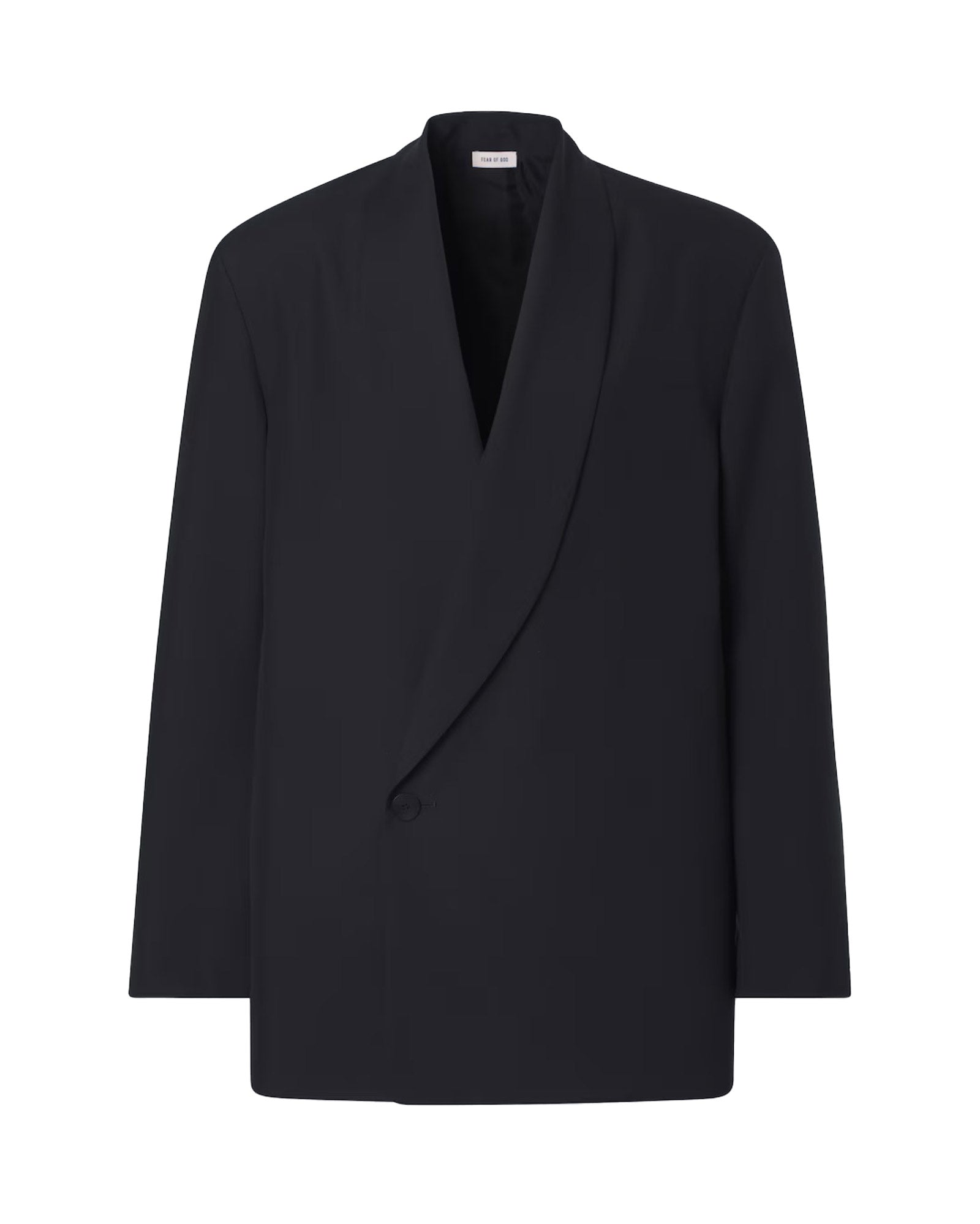 RELAXED LONG JACKET / BLACK