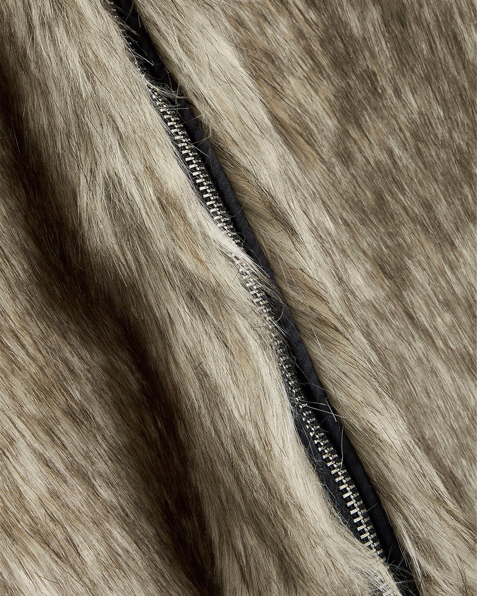 OPEN YY・オープン ワイワイ - ジャケット REVERSIBLE FAUX FUR HOOD JACKET / BEIGE