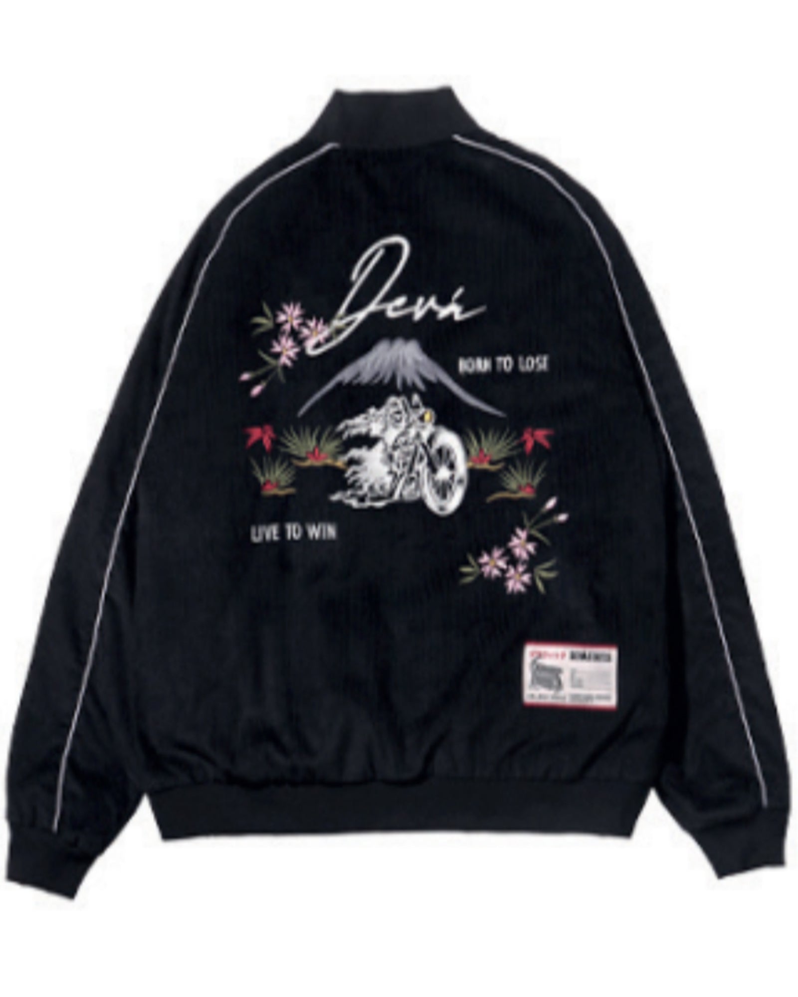 DEVA STATES・ディーヴァ ステイツ - ジャケット REVERSIBLE SOUVENIR JACKET - ROAD CREW / BLACK