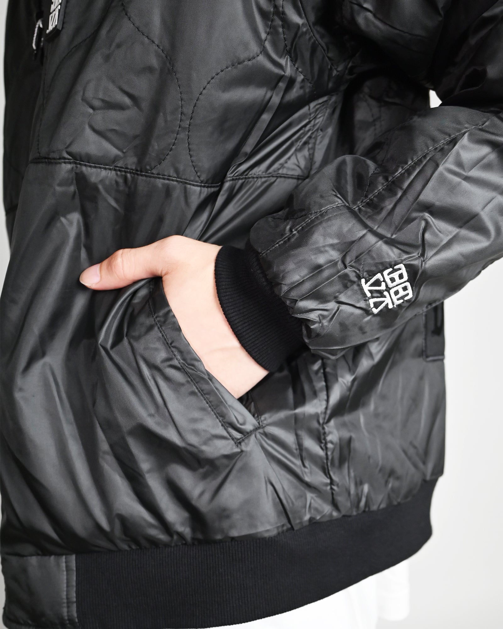 DEVA STATES・ディーヴァ ステイツ - ジャケット REVERSIBLE SOUVENIR JACKET - ROAD CREW / BLACK
