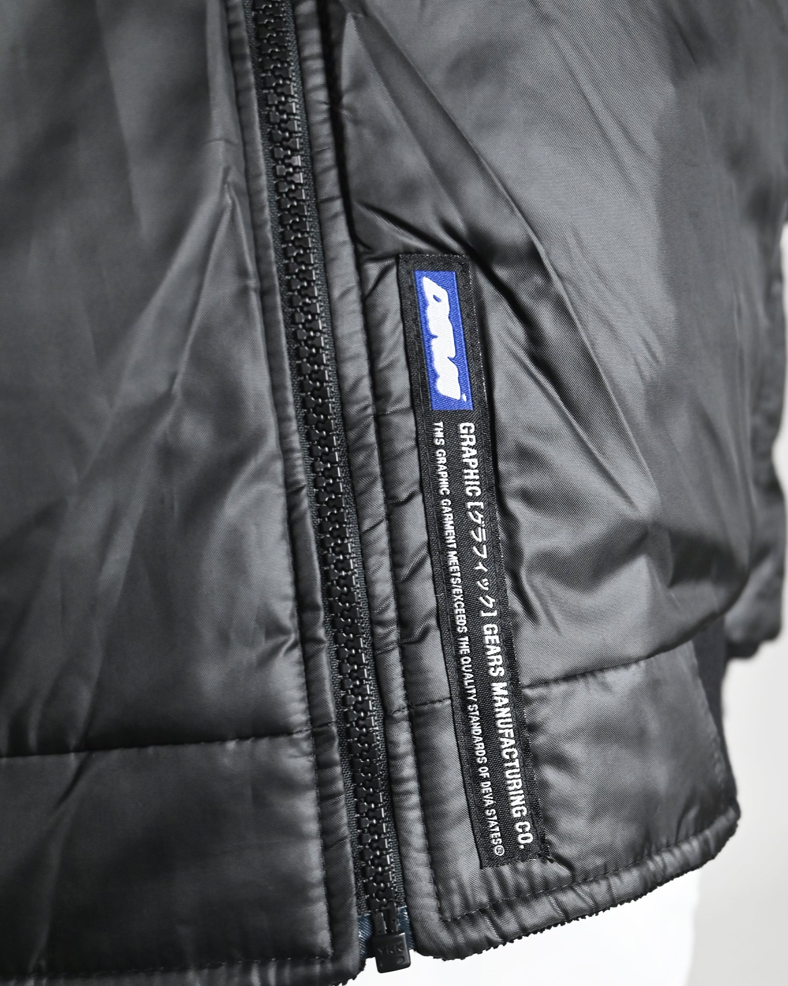 DEVA STATES・ディーヴァ ステイツ - ジャケット REVERSIBLE SOUVENIR JACKET - ROAD CREW / BLACK
