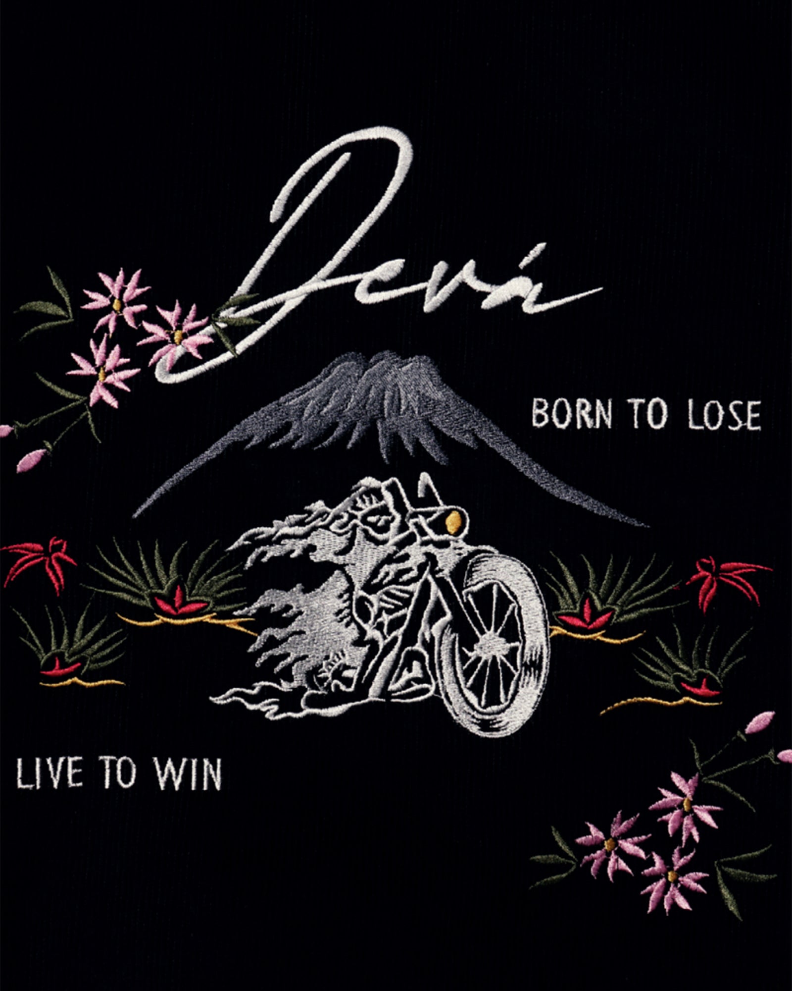 DEVA STATES・ディーヴァ ステイツ - ジャケット REVERSIBLE SOUVENIR JACKET - ROAD CREW / BLACK