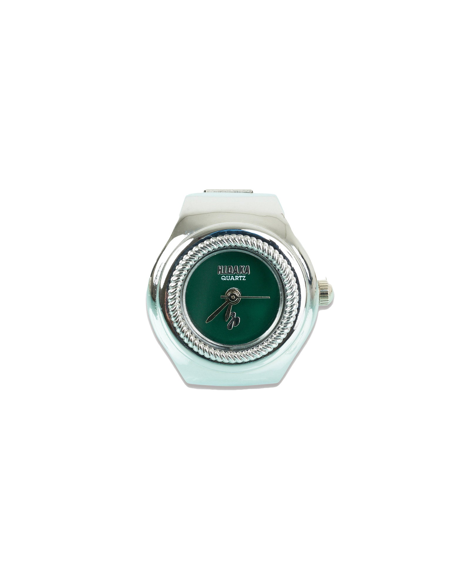 HIDAKA・ヒダカ - 指輪・リング GHOST RING WATCH / SILVER / GREEN