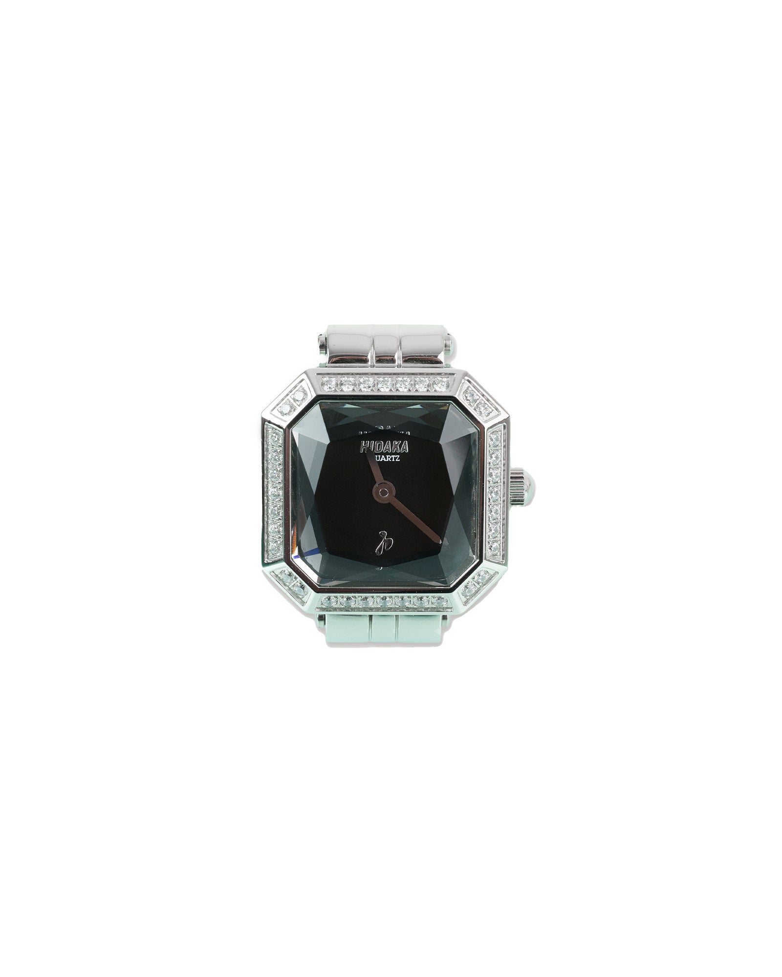 HIDAKA・ヒダカ - 指輪・リング FACET RING WATCH / SILVER