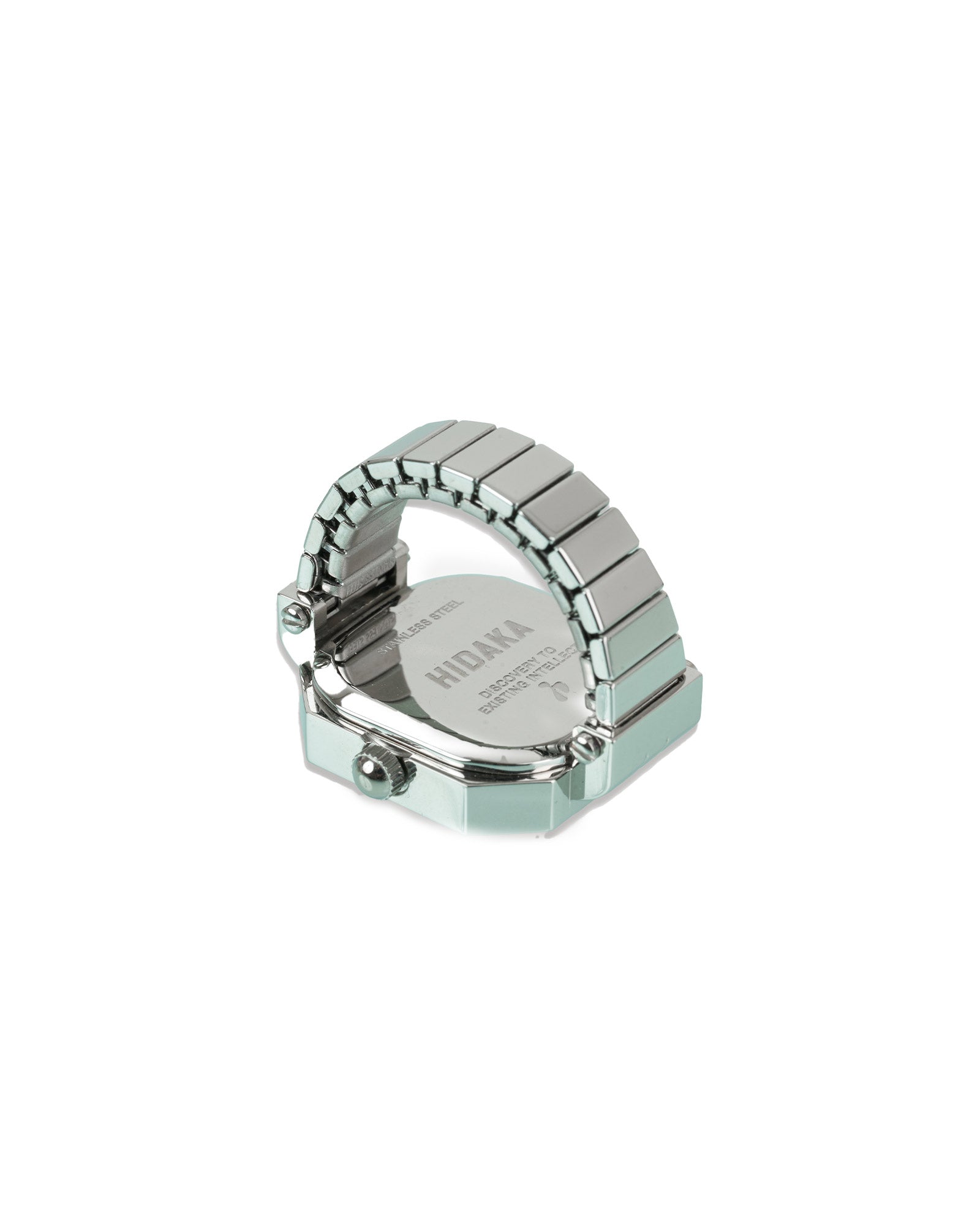 HIDAKA・ヒダカ -  FACET RING WATCH / SILVER